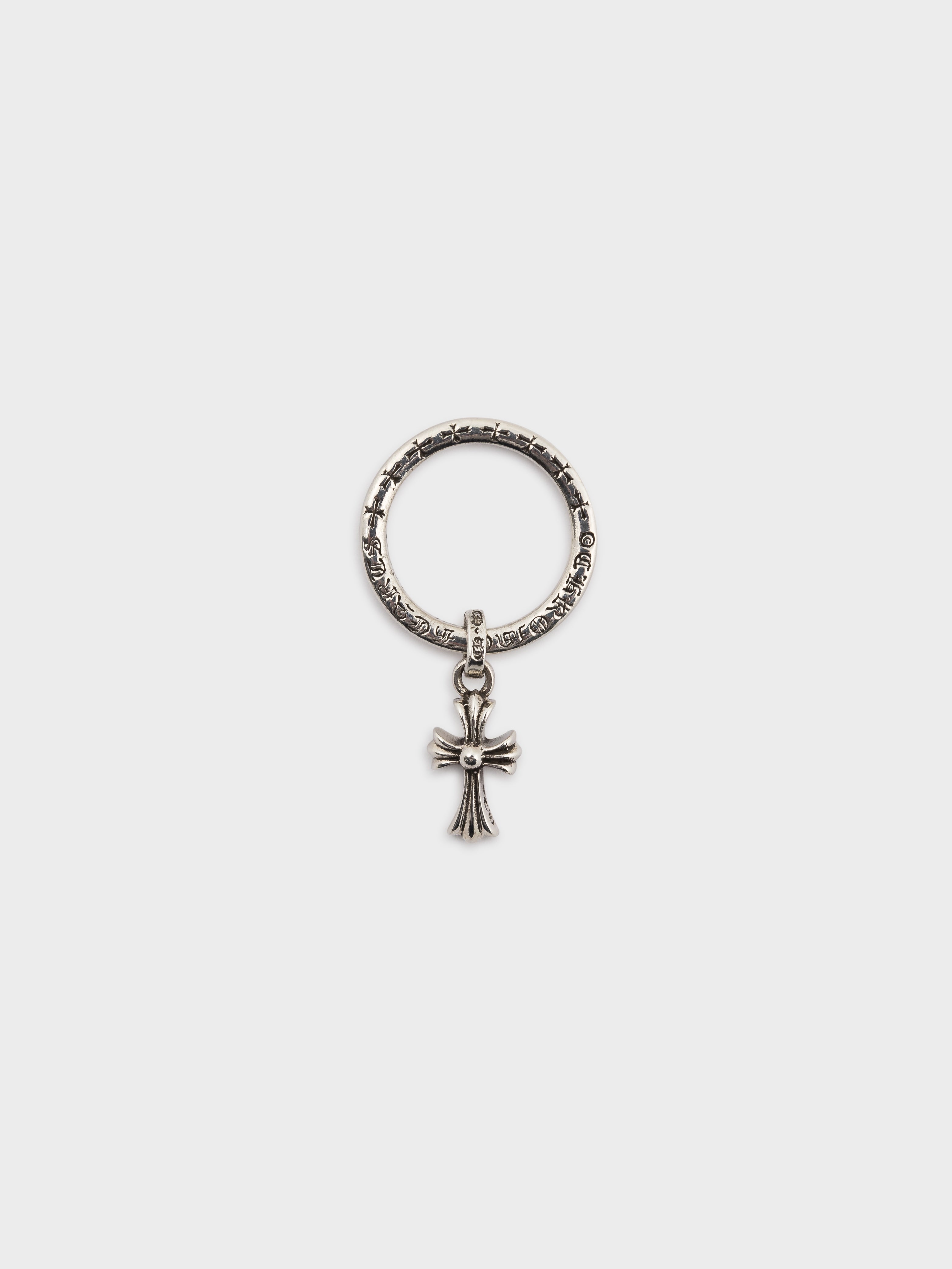 NTFL Baby Fat Cross Charm Ring