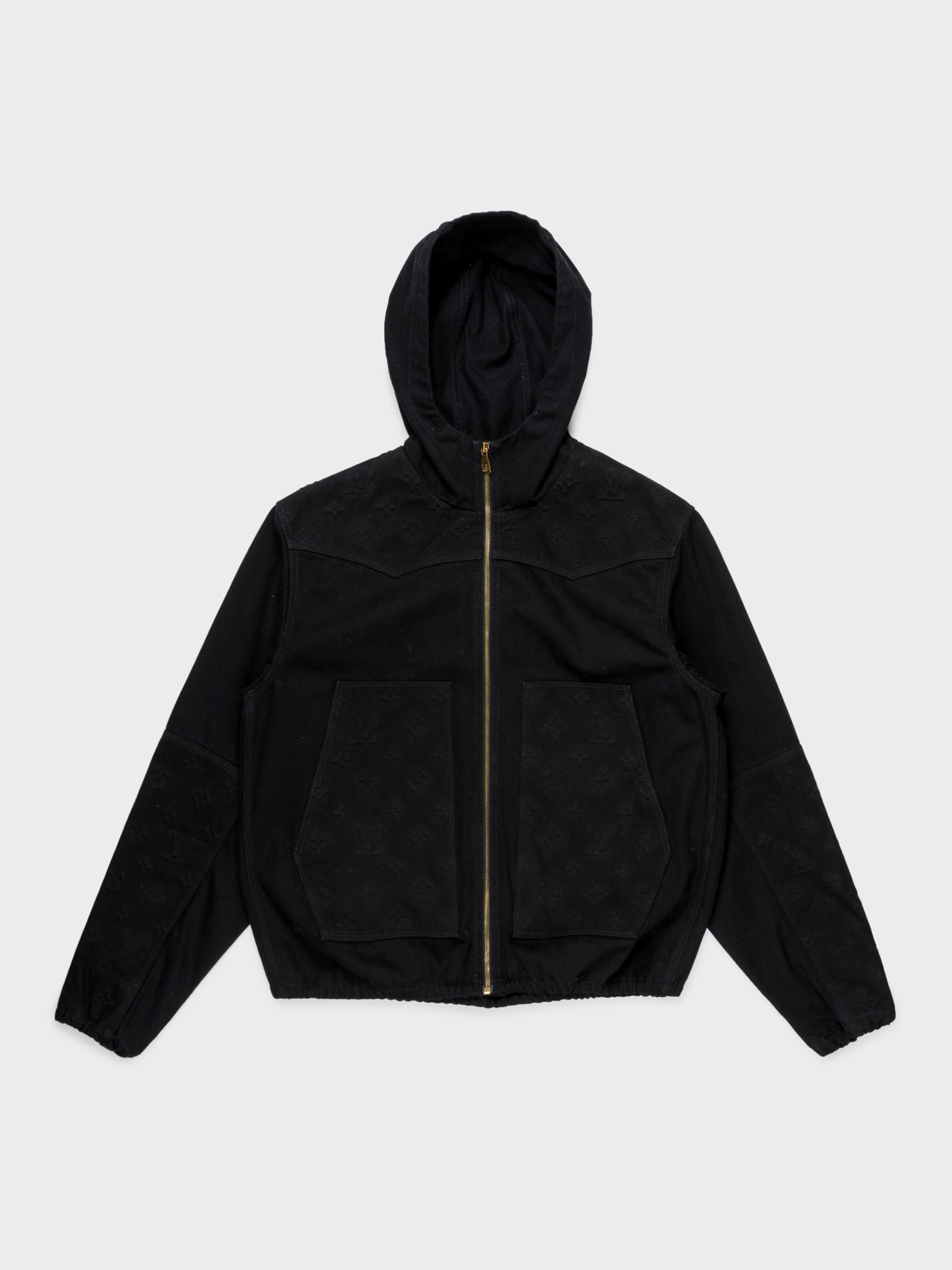 Monogram Quilted Hooded Blouson