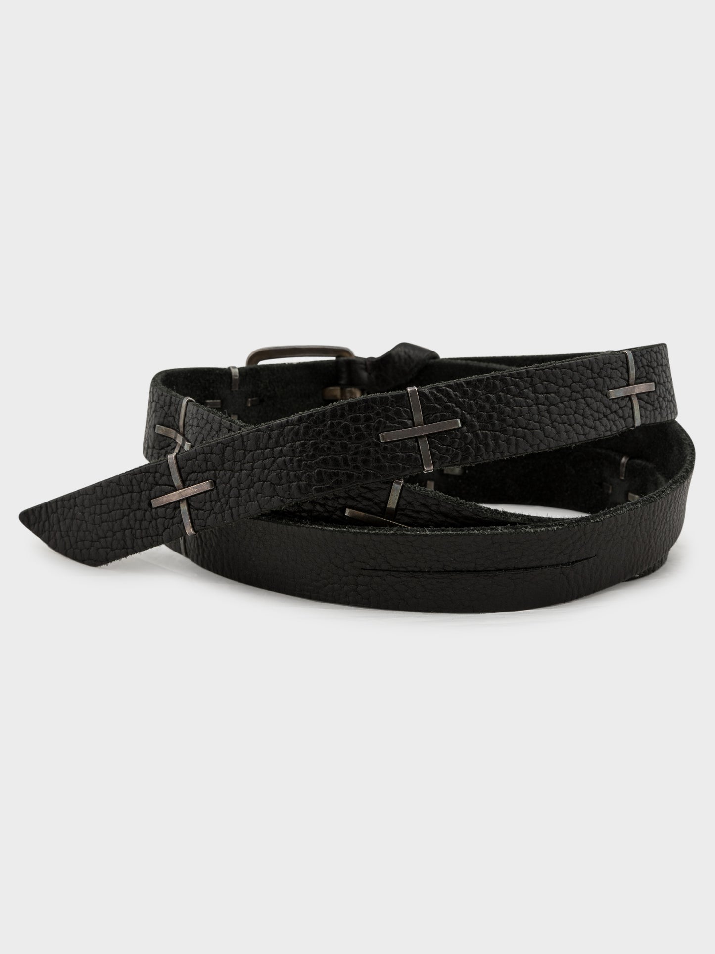 Cross Staple Belt