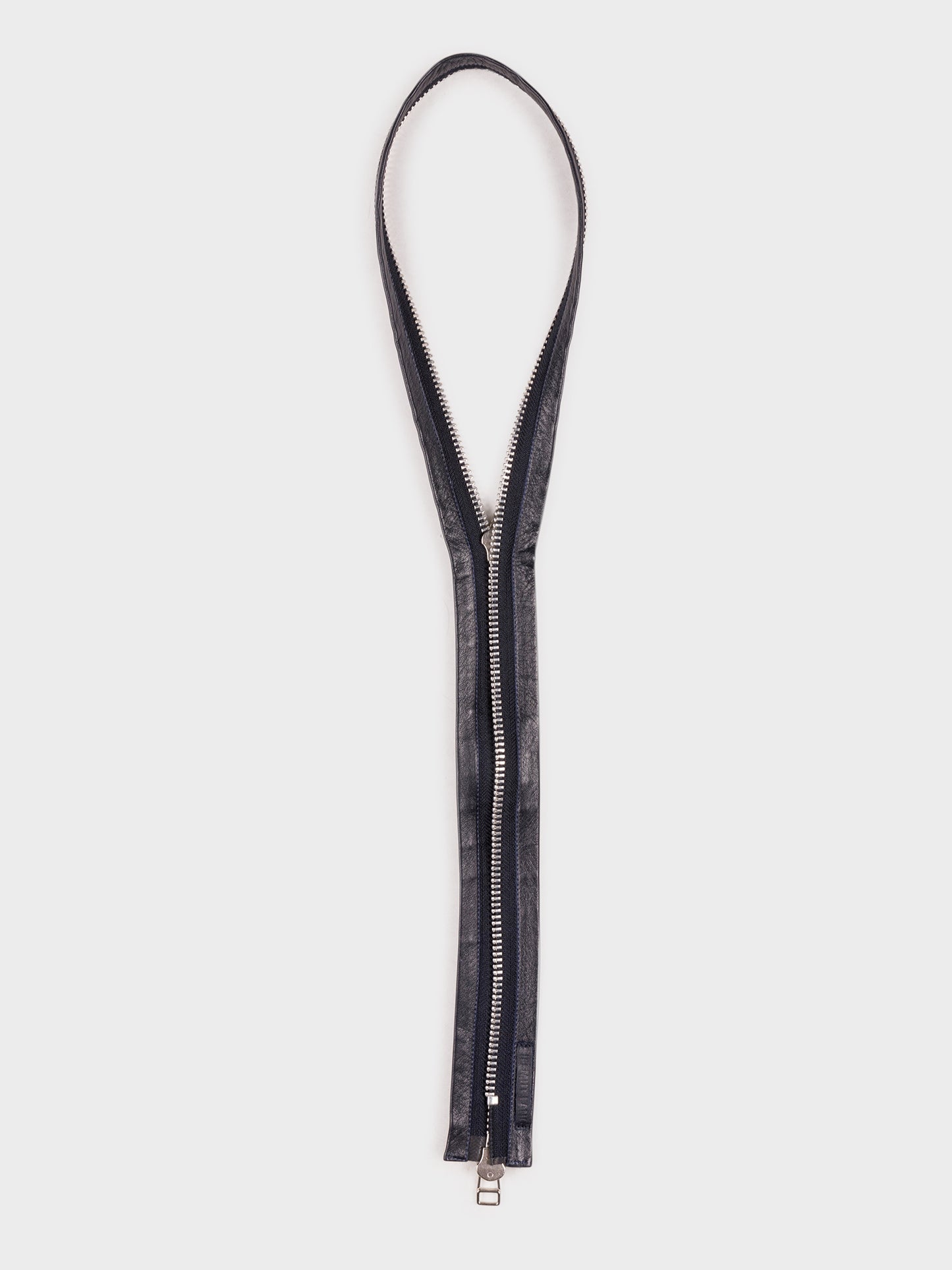 Zipper Neck Tie