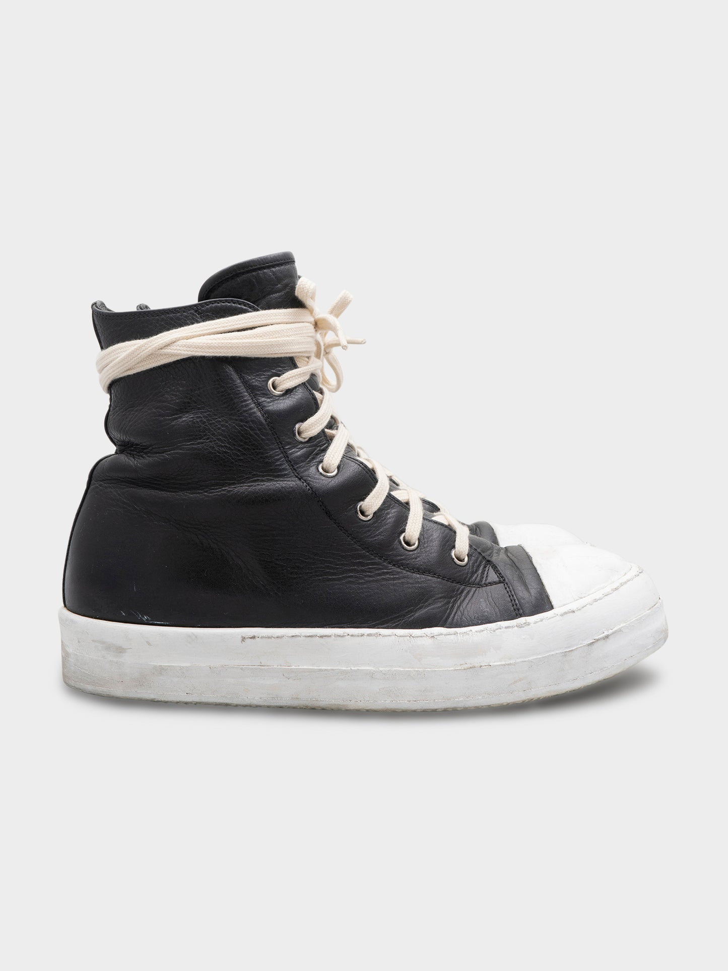 Leather Hi-Top Ramones
