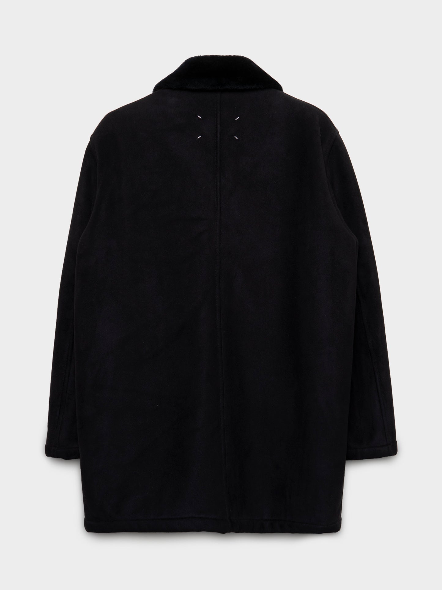 Suede Shearling Coat