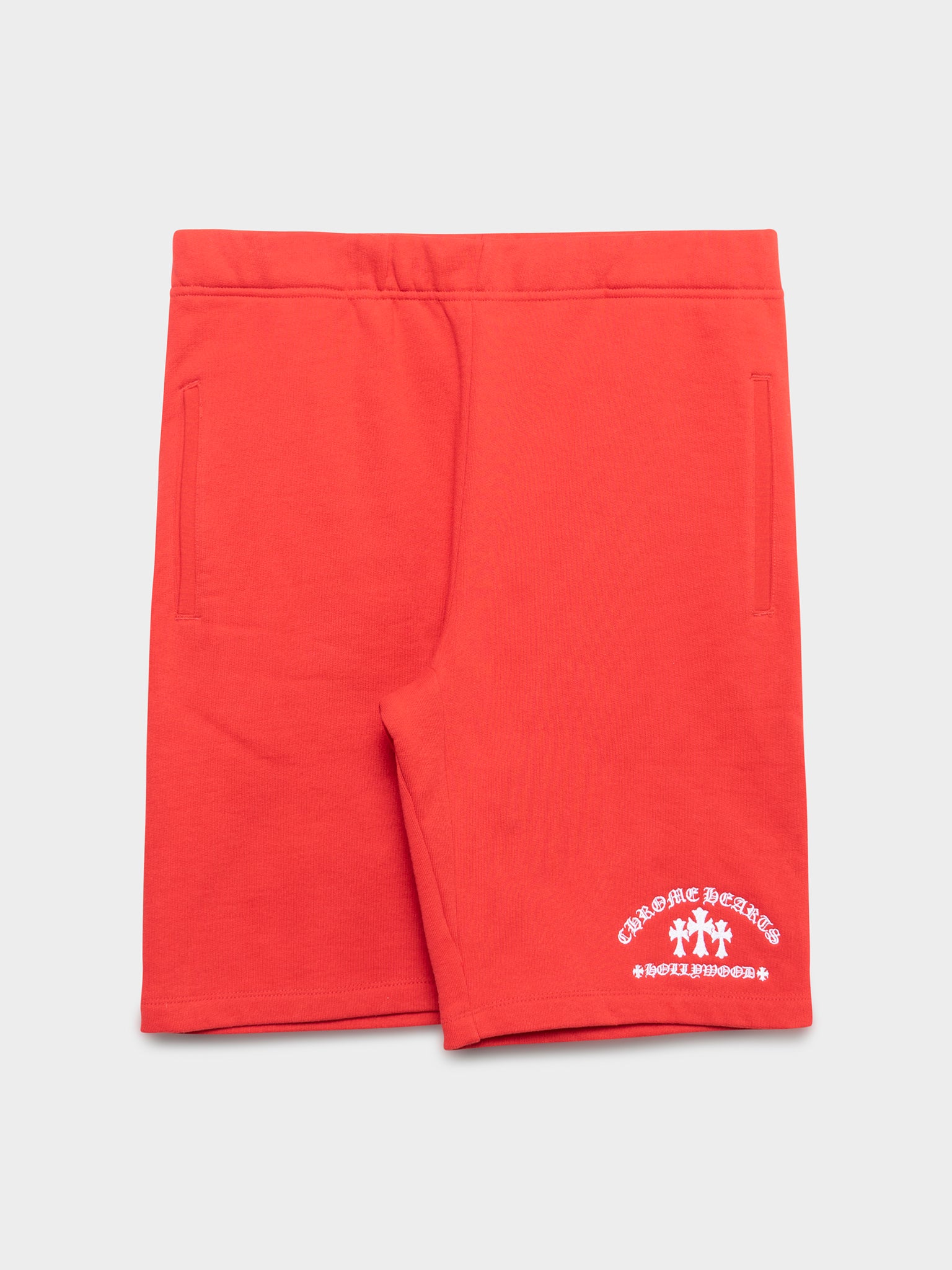 Chrome Hearts: Red King Taco Shorts | Groupie