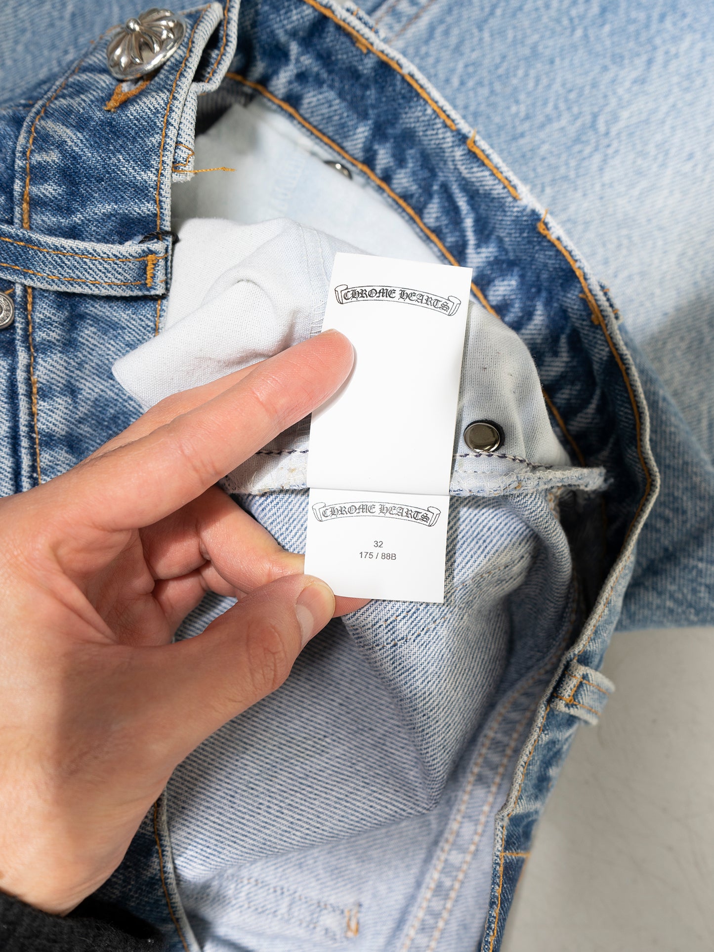Classic 505 Patch Jeans 32 Chrome Hearts