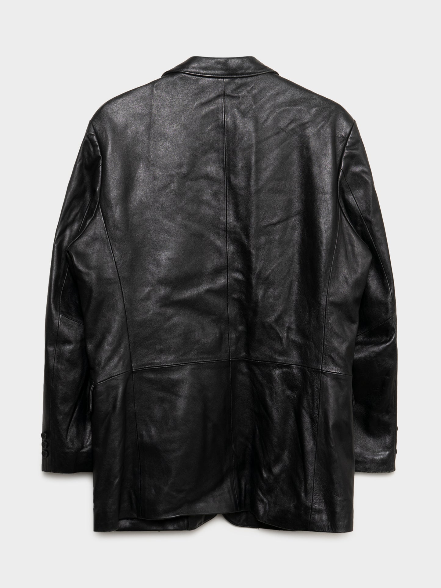 Leather Overcoat