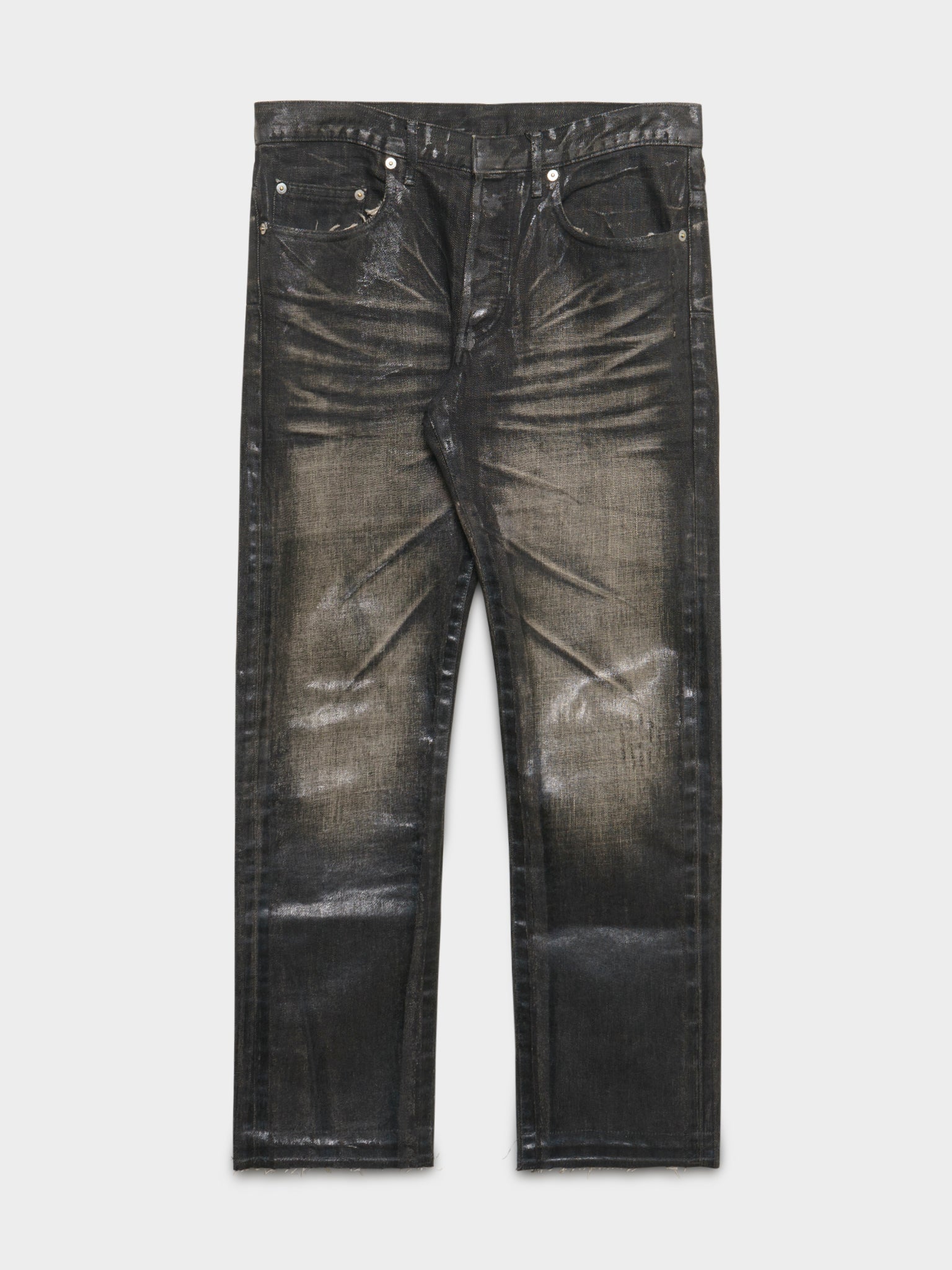 Dior: Luster Waxed Jeans | Groupie