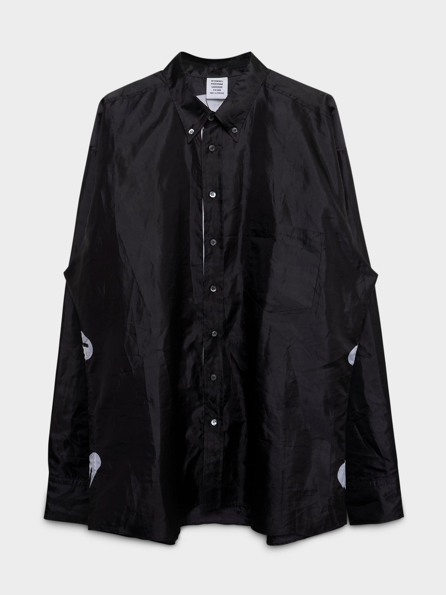 Satin Skull Shirt