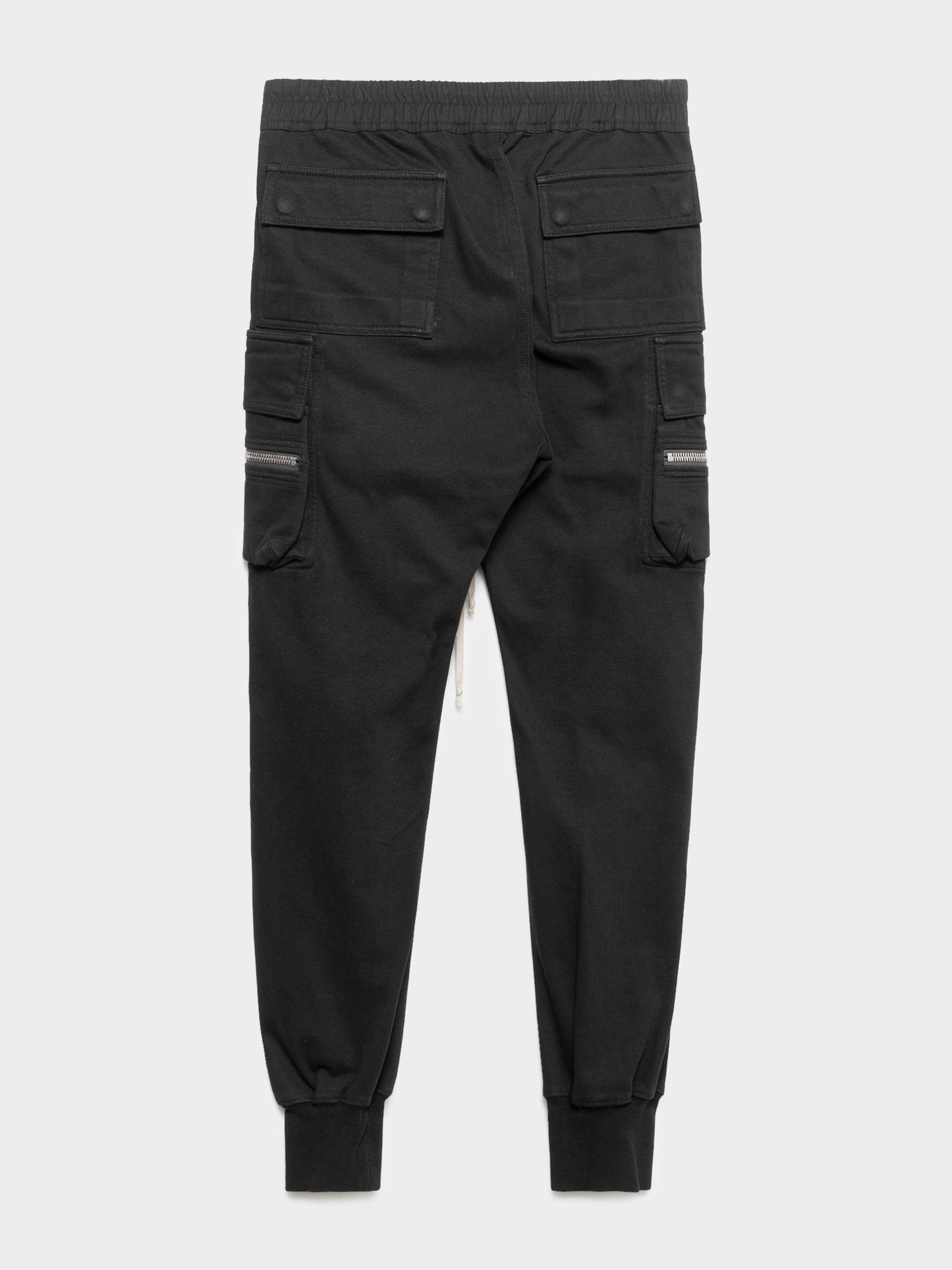 'Gethsemane' Black Cargo Joggers