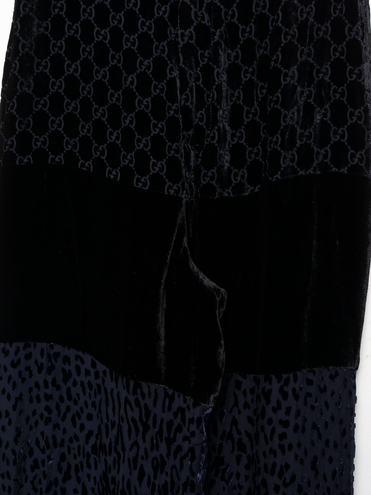 FW97 Runway Velour Wide Pants