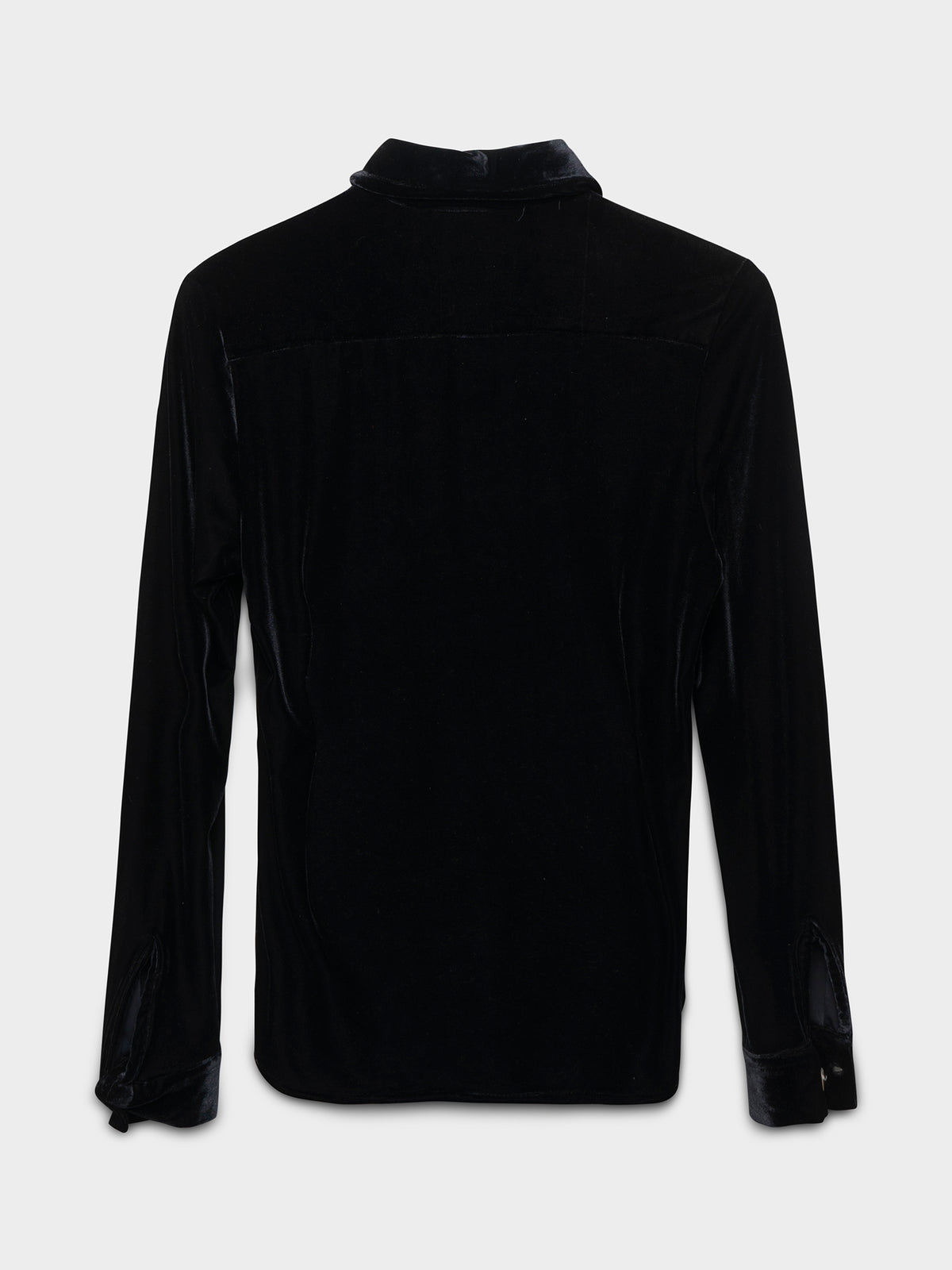 Armani Velvet Button Up Shirt