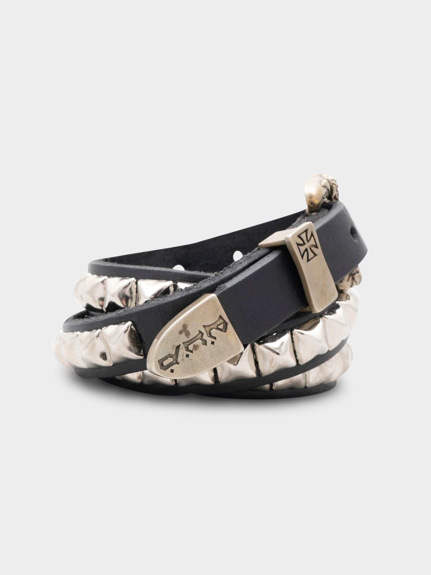 Studded Leather Belt