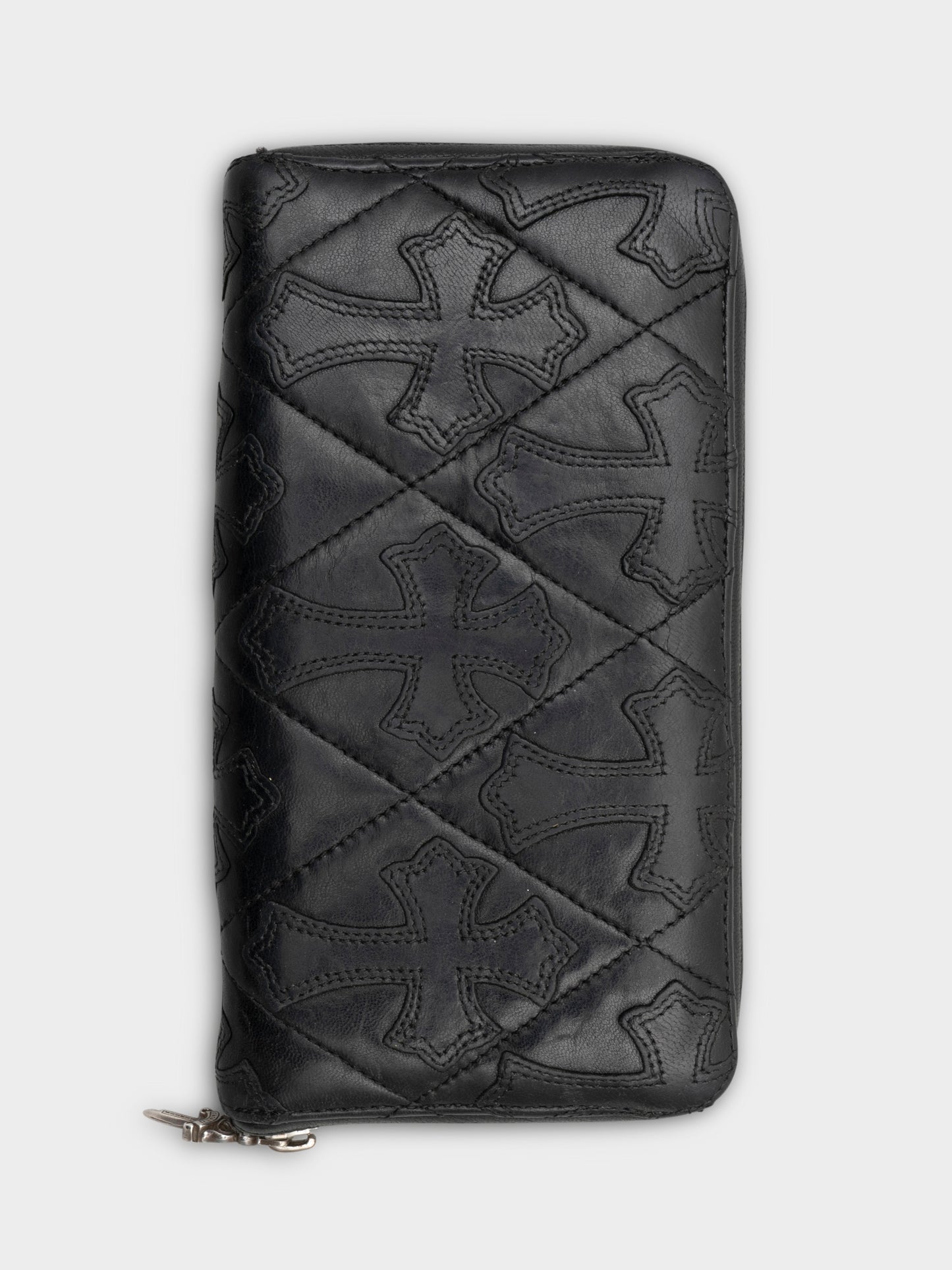 Cemetery Patched Quilted Rec F Zip Wallet