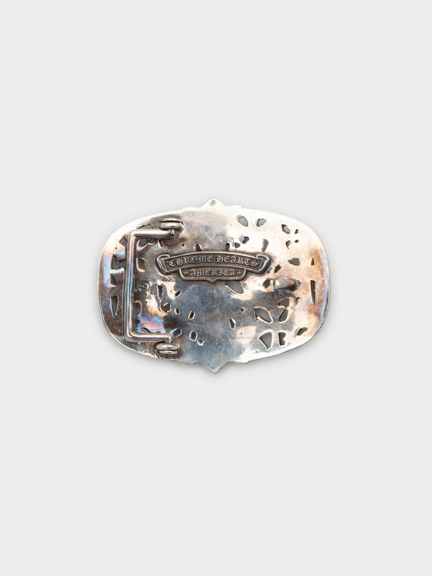 Cemetery Cross Belt Buckle