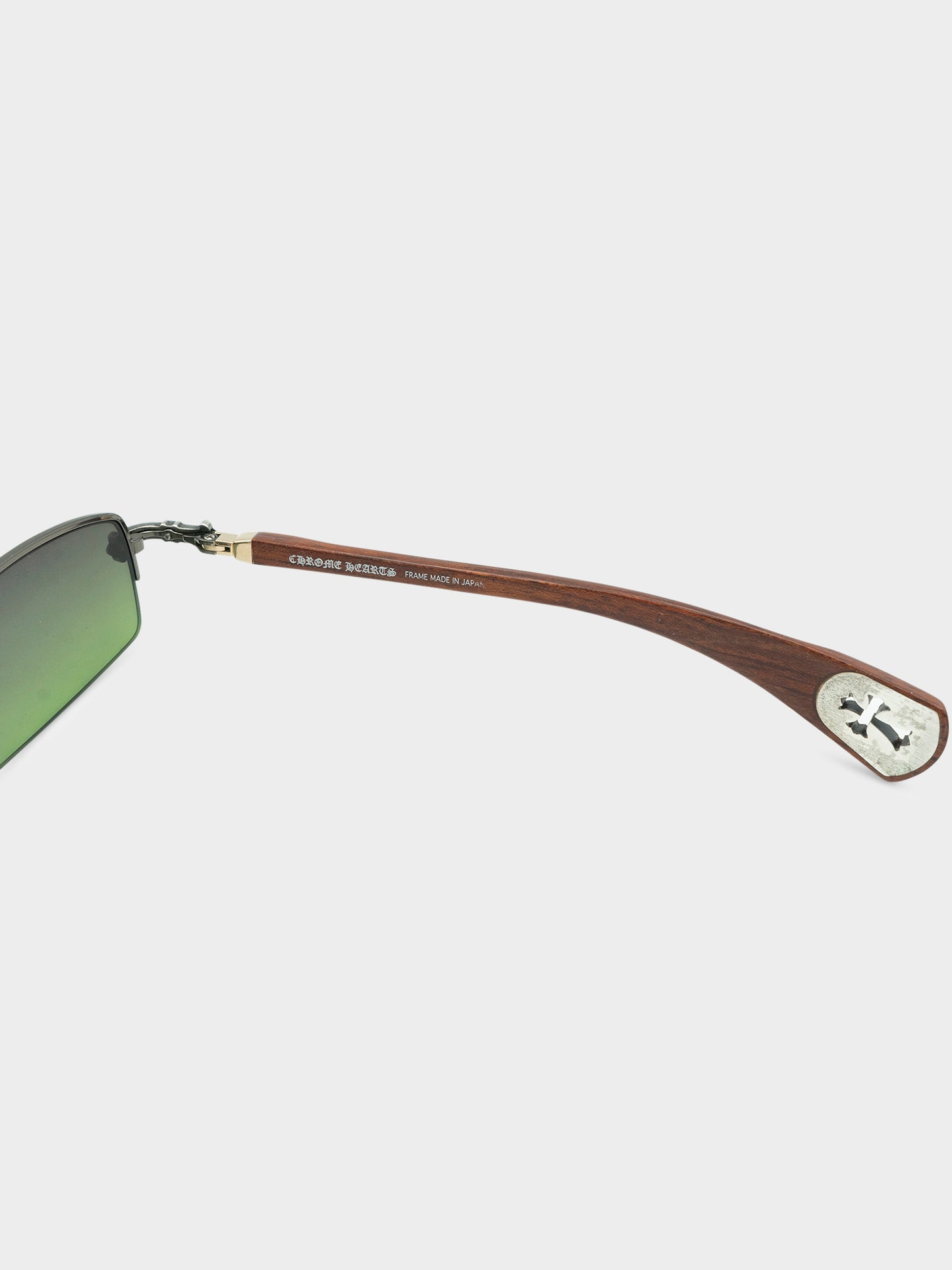 Topps Wood Rimless Sunglasses
