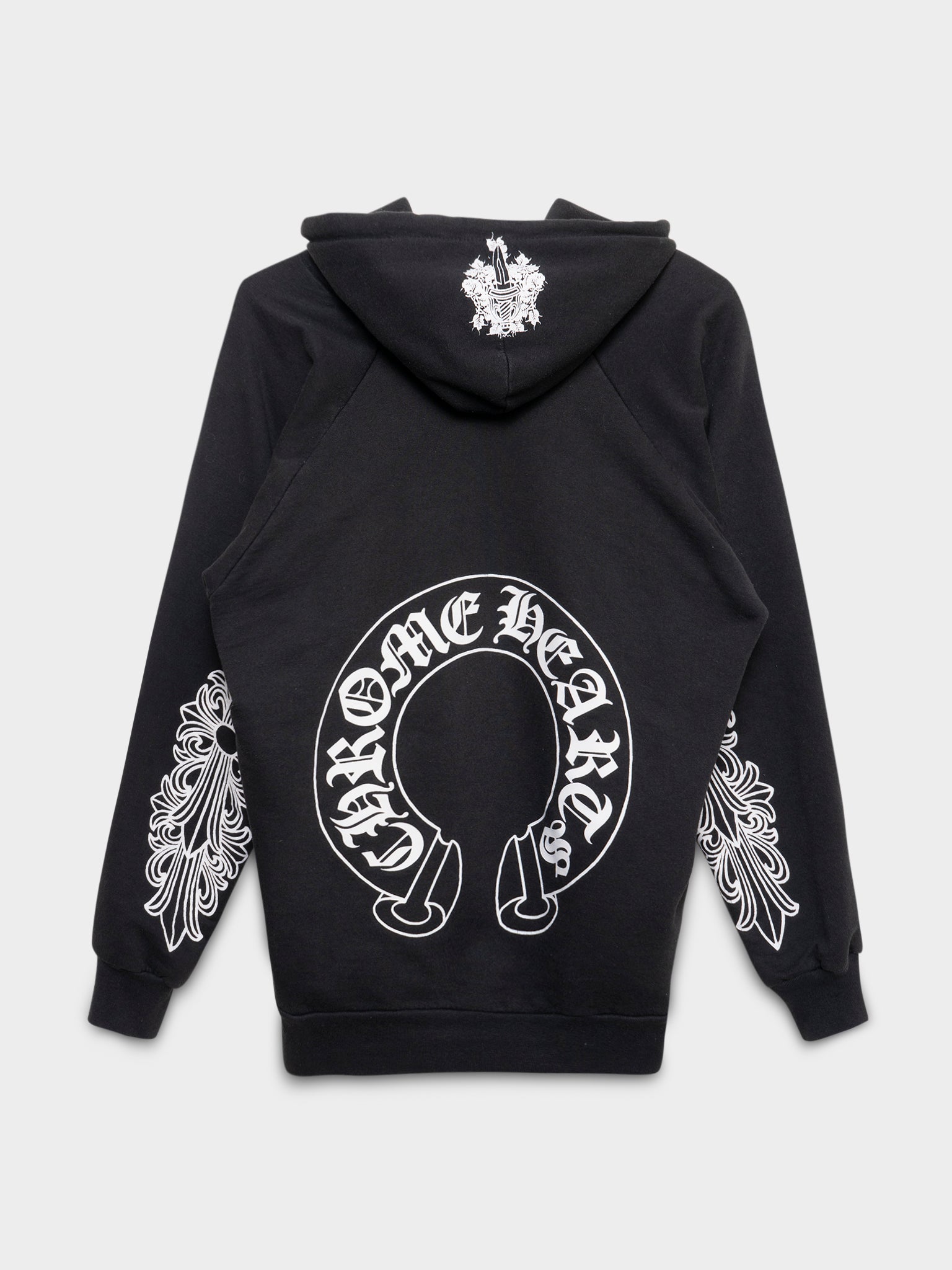 Chrome Hearts: Thermal Floral Horseshoe Hoodie | Groupie