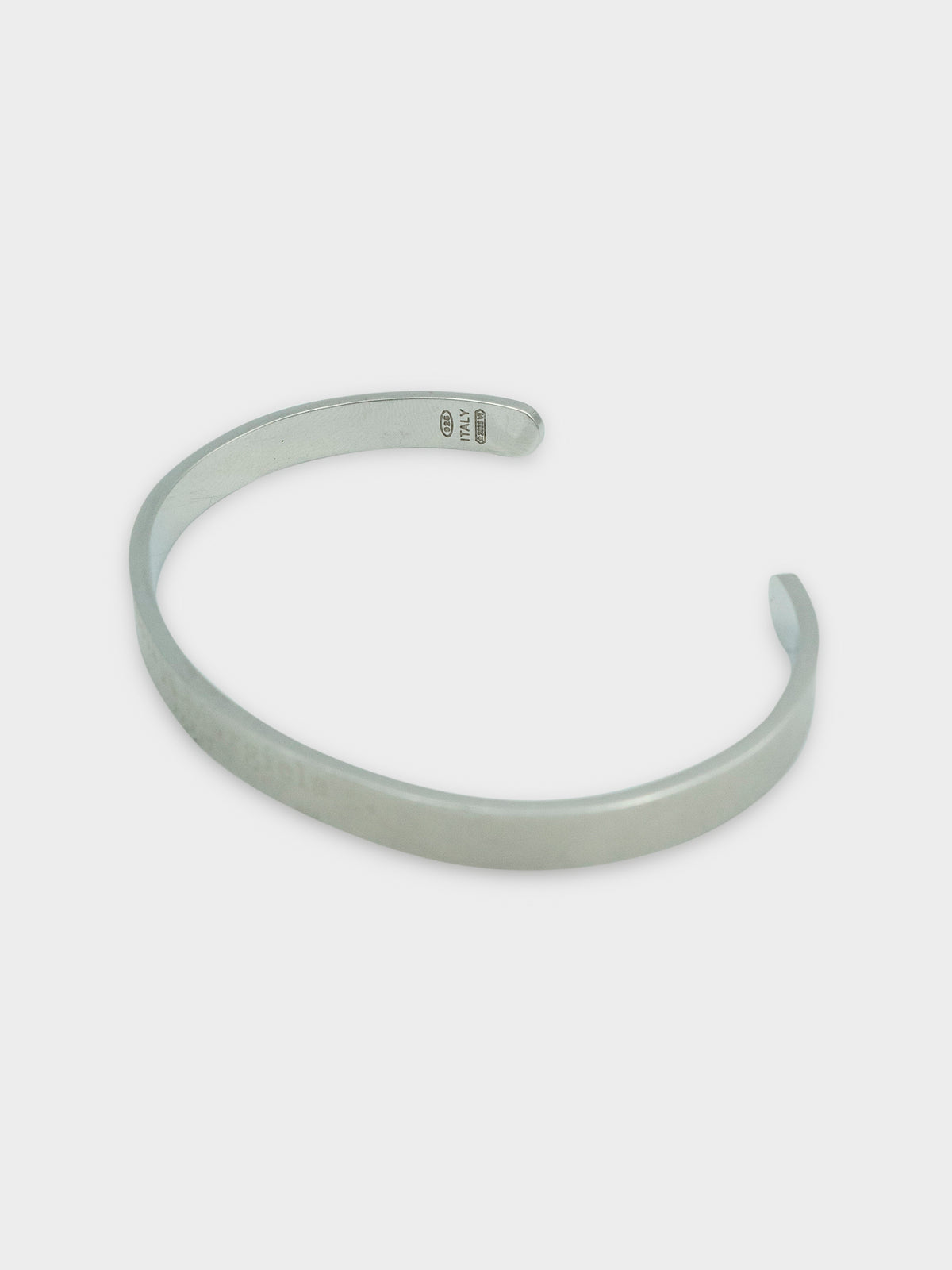 Flipped Logo Bangle Bracelet