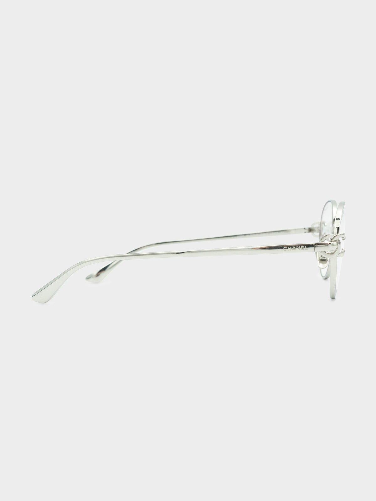 Metal Side-Logo Glasses