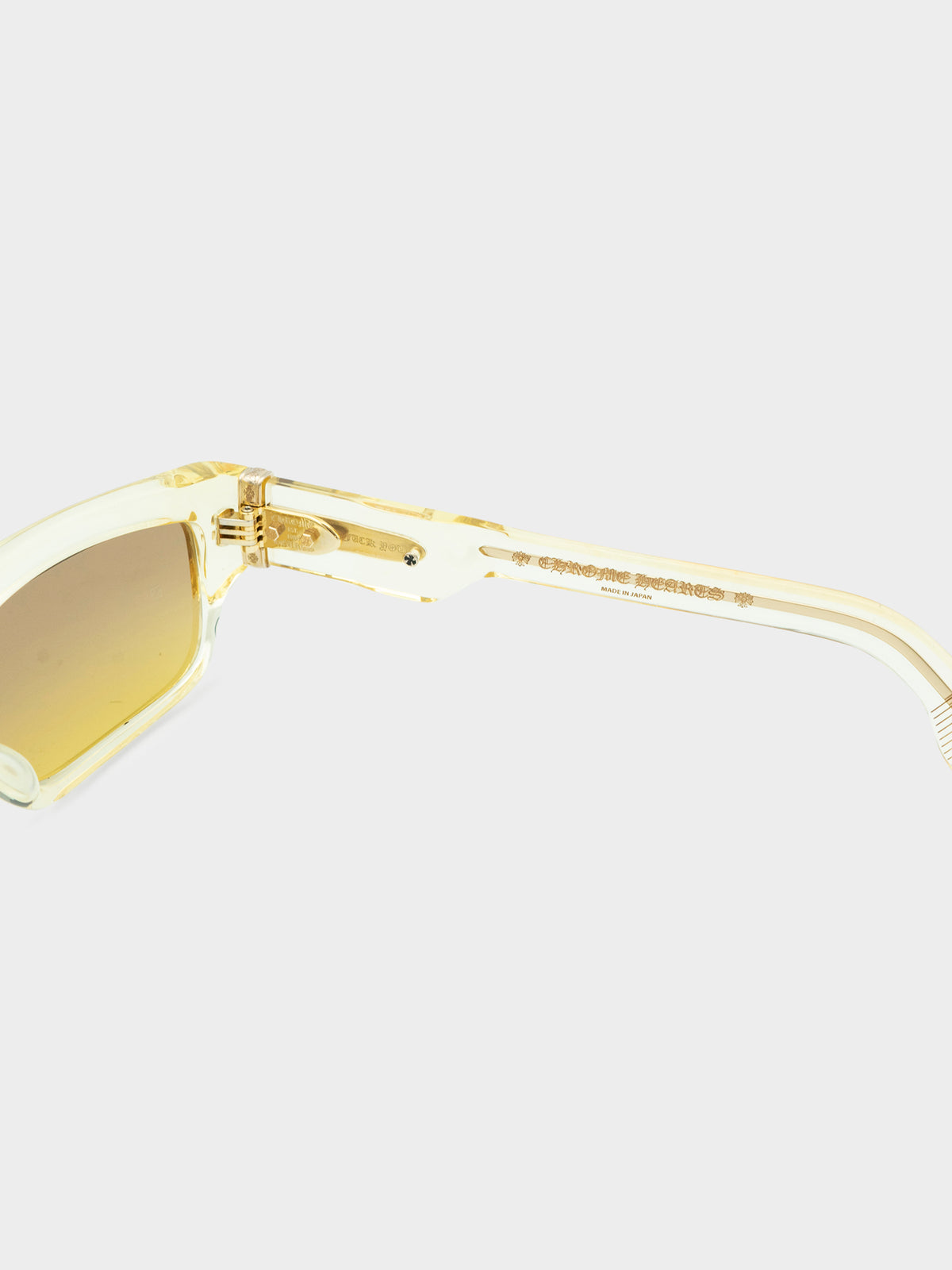 Girthquake Clear Yellow Sunglasses