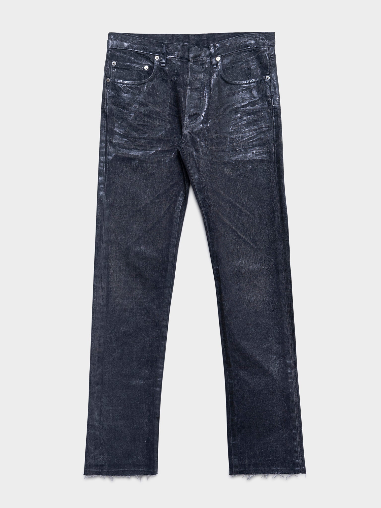 Dior: Luster Waxed Jeans | Groupie