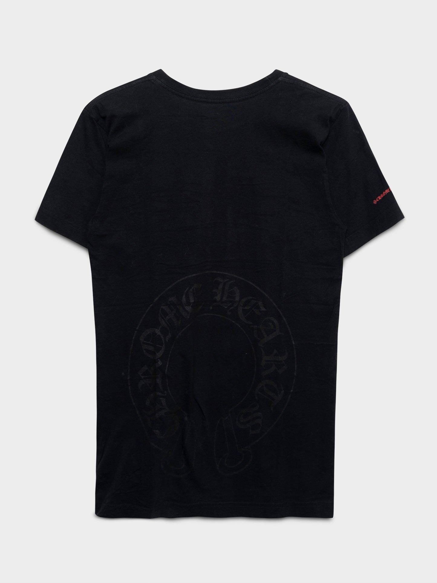 Black Tonal Horseshoe T-Shirt
