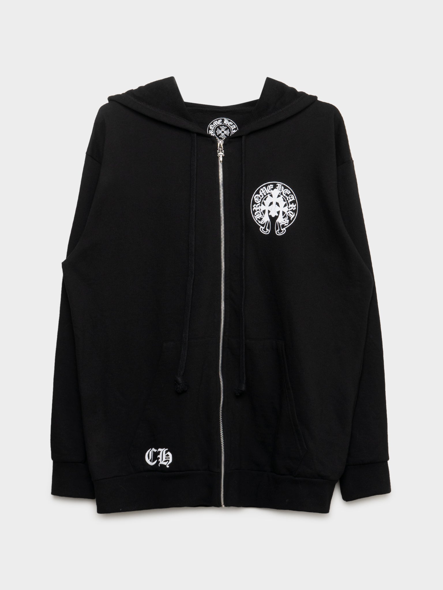 Buy Chrome Hearts Triple Cross Zip-Up Hoodie Online at Groupie
