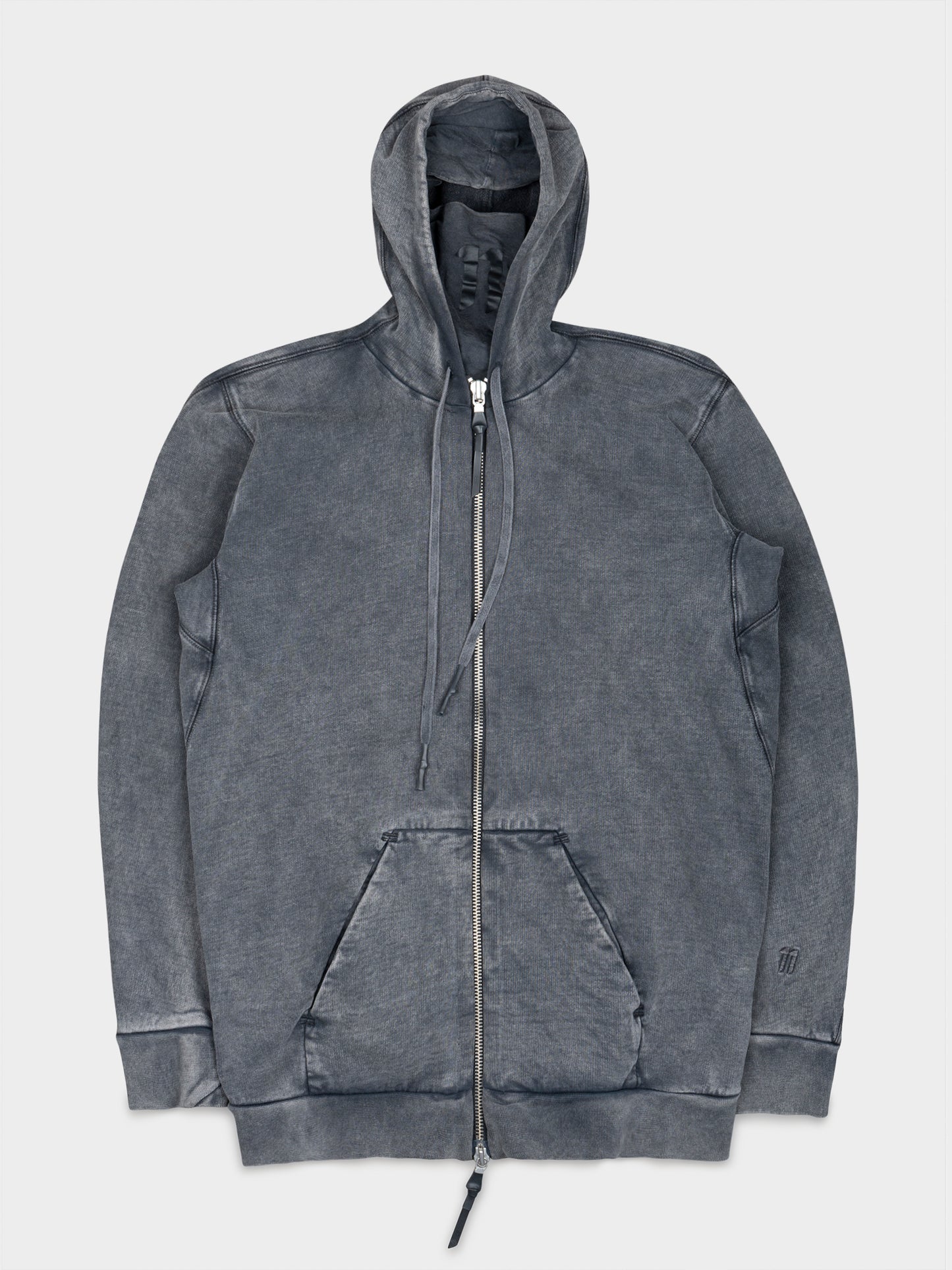 Face Mask Overdyed Hoodie