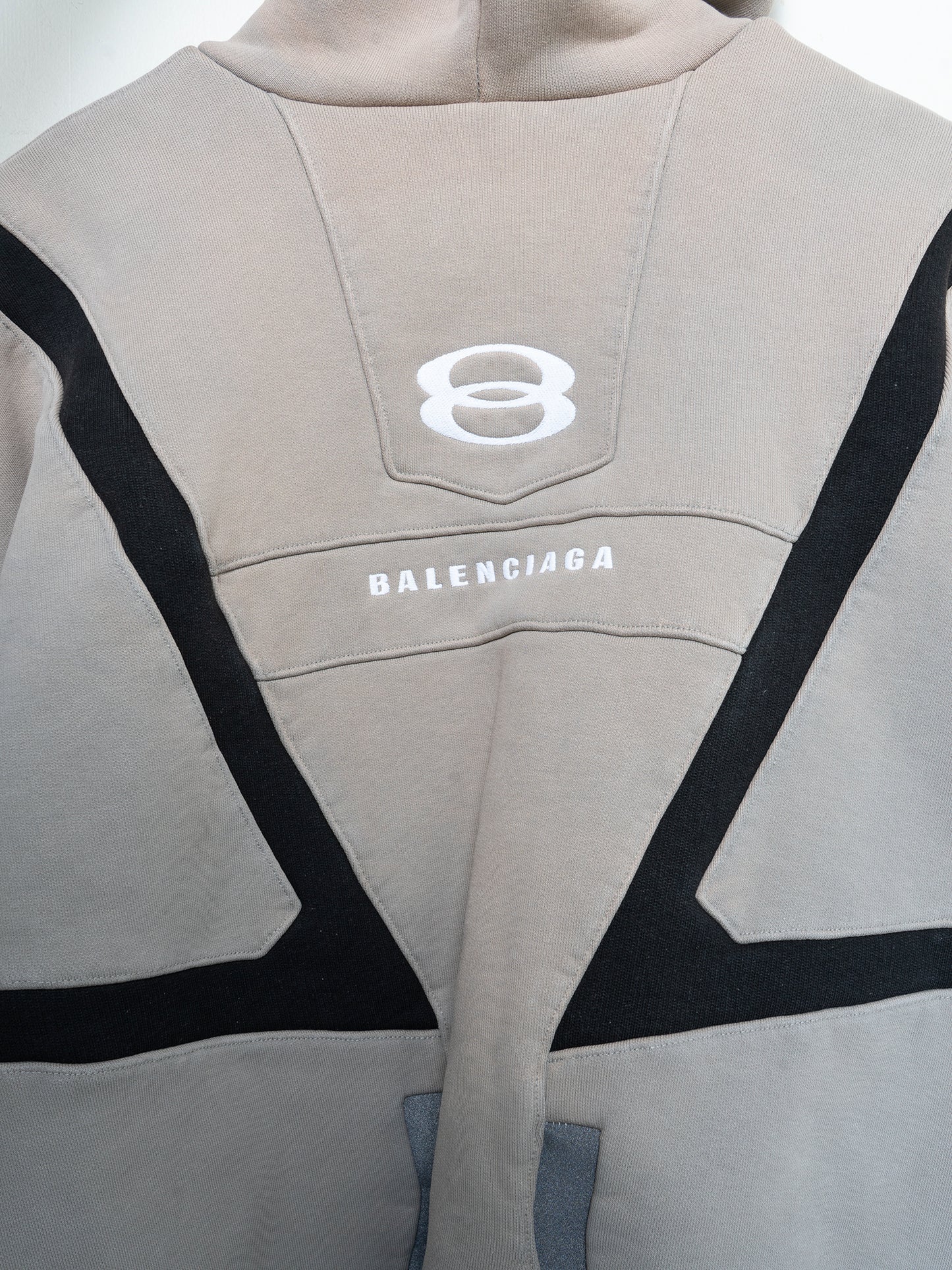 Unity Icon Hooded Biker Sweatshirt