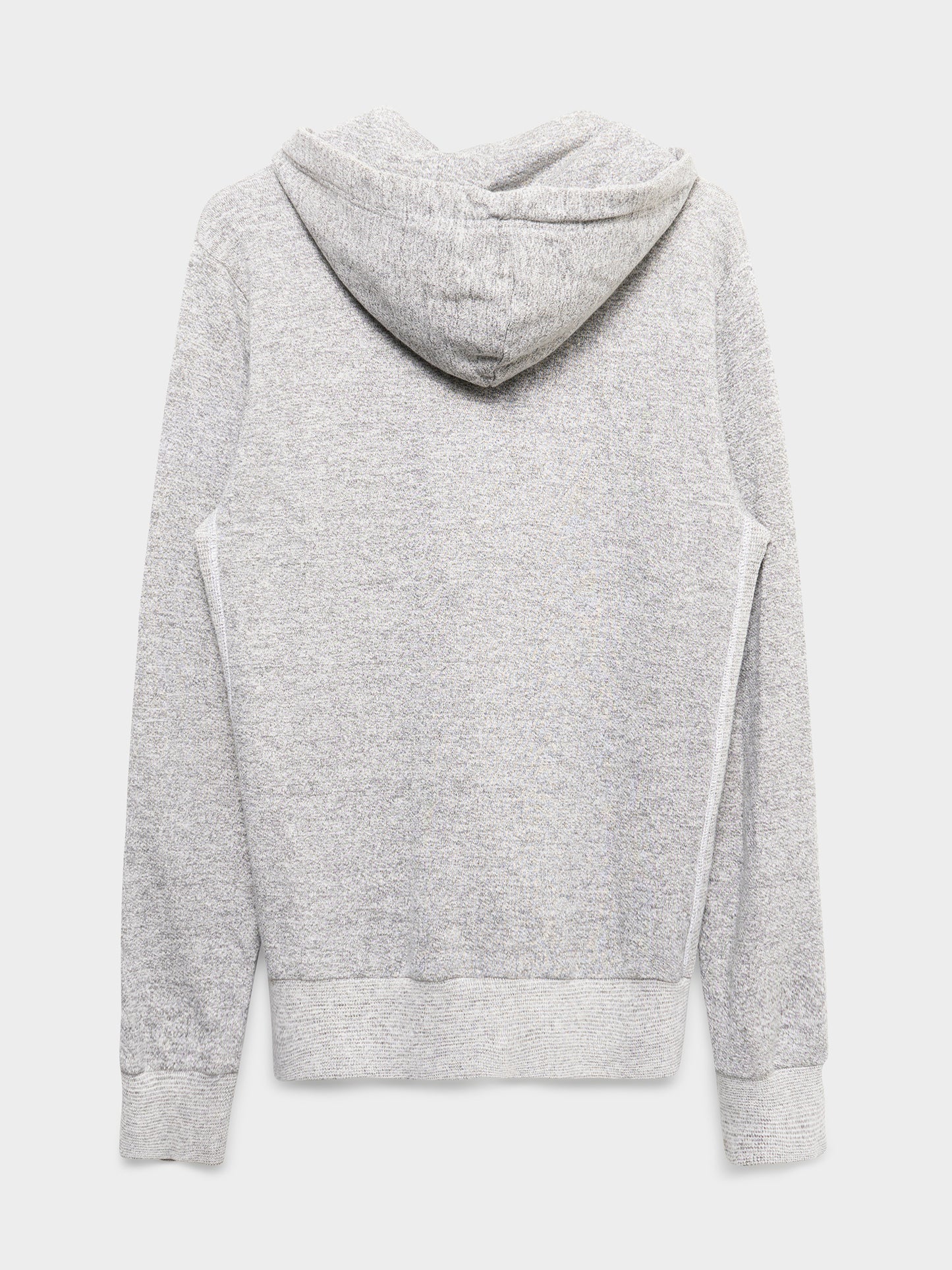 Patched Zip-Up Hoodie