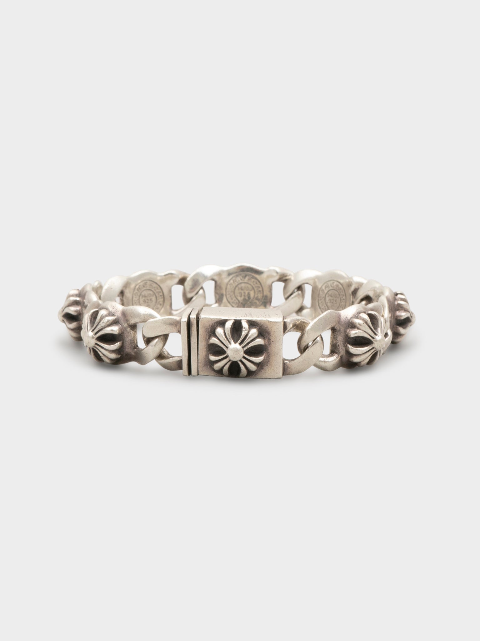 Buy Chrome Hearts Plus 7-Link Bracelet Online at Groupie