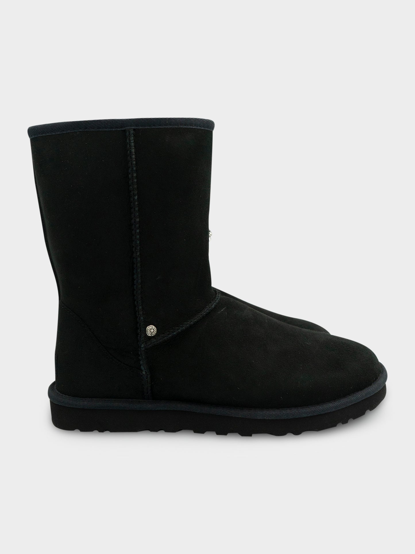 Cross Embellished High Top UGGs