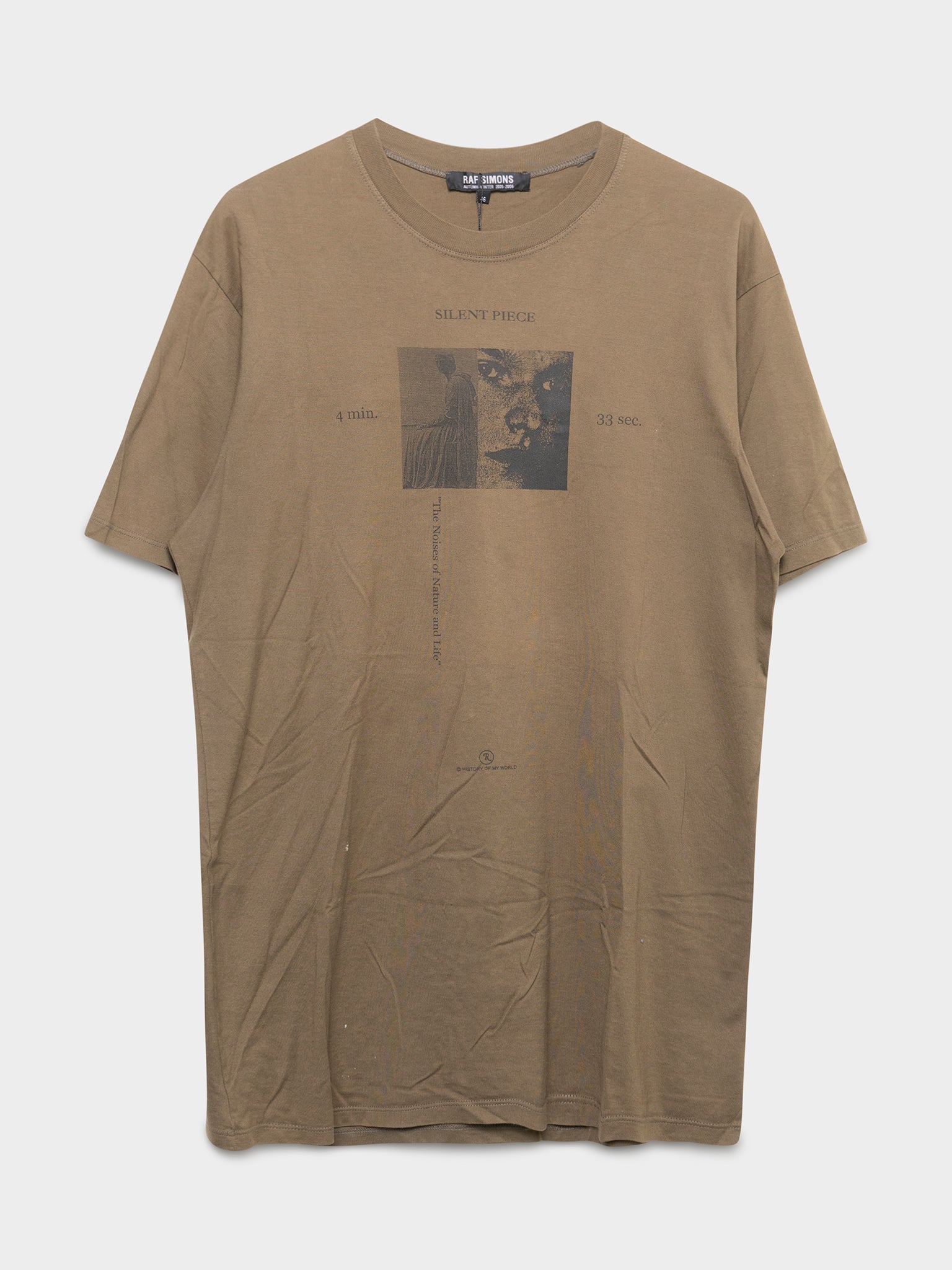 Raf Simons: AW05 Silent Piece T-Shirt | Groupie