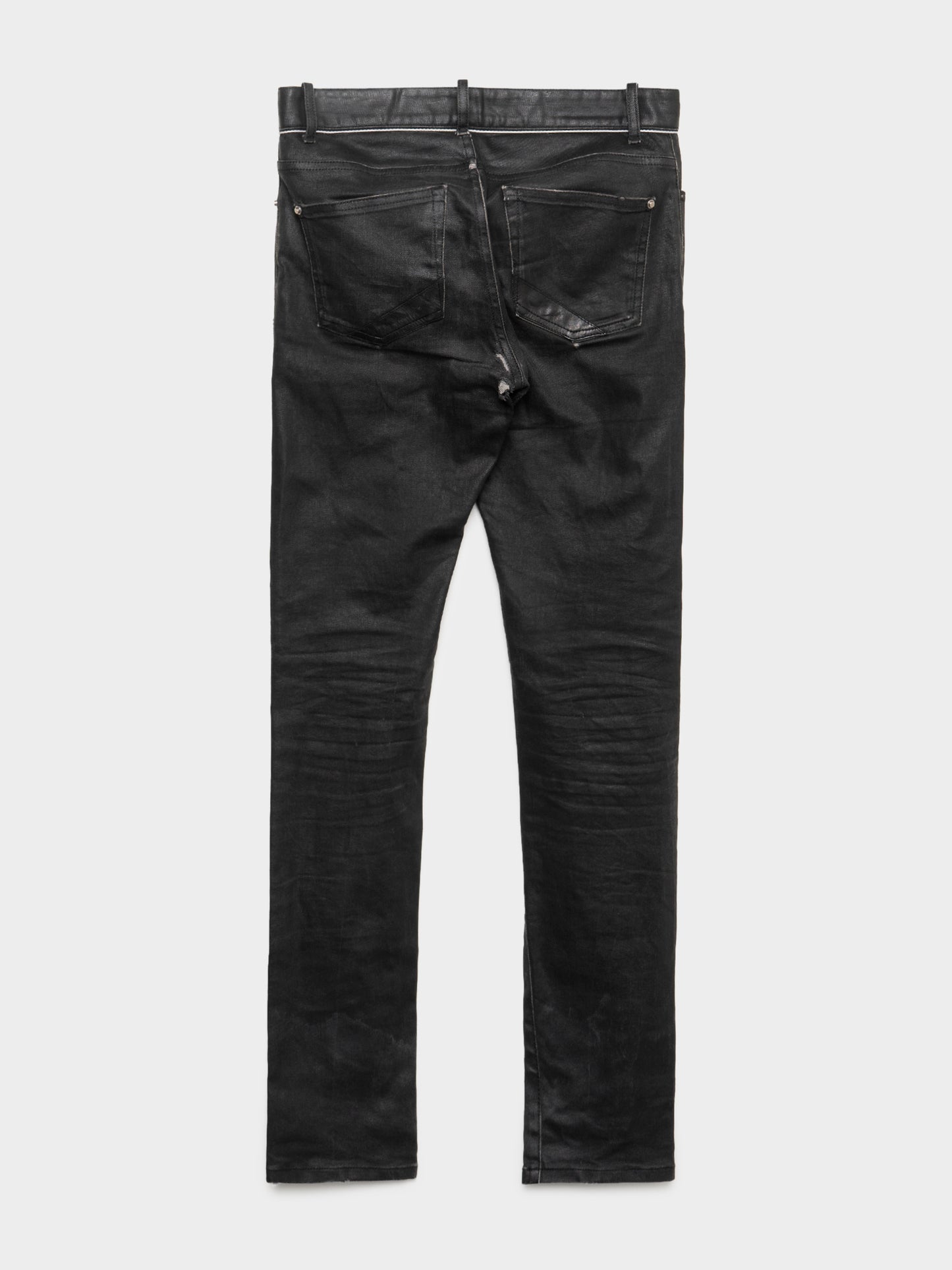 Waxed Skinny Jeans