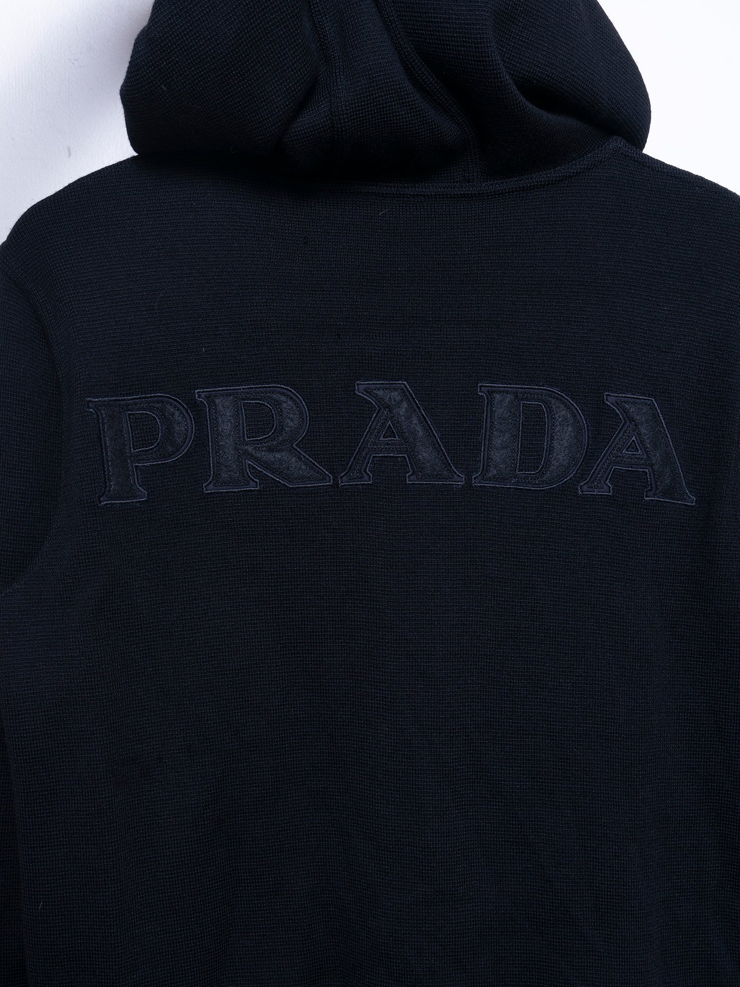 Knit Zip-up Hoodie