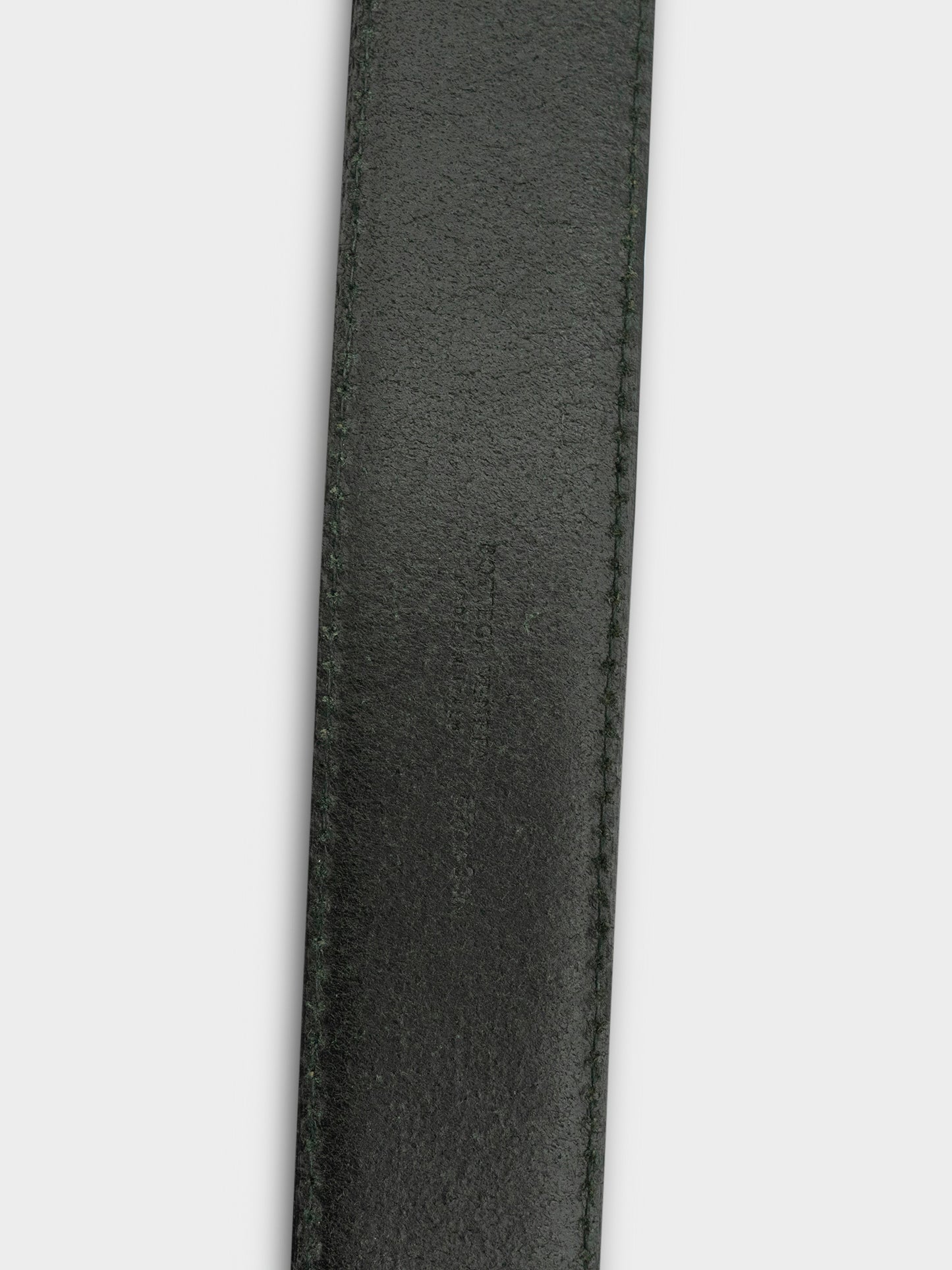 Quilted Intrecciato Leather Belt