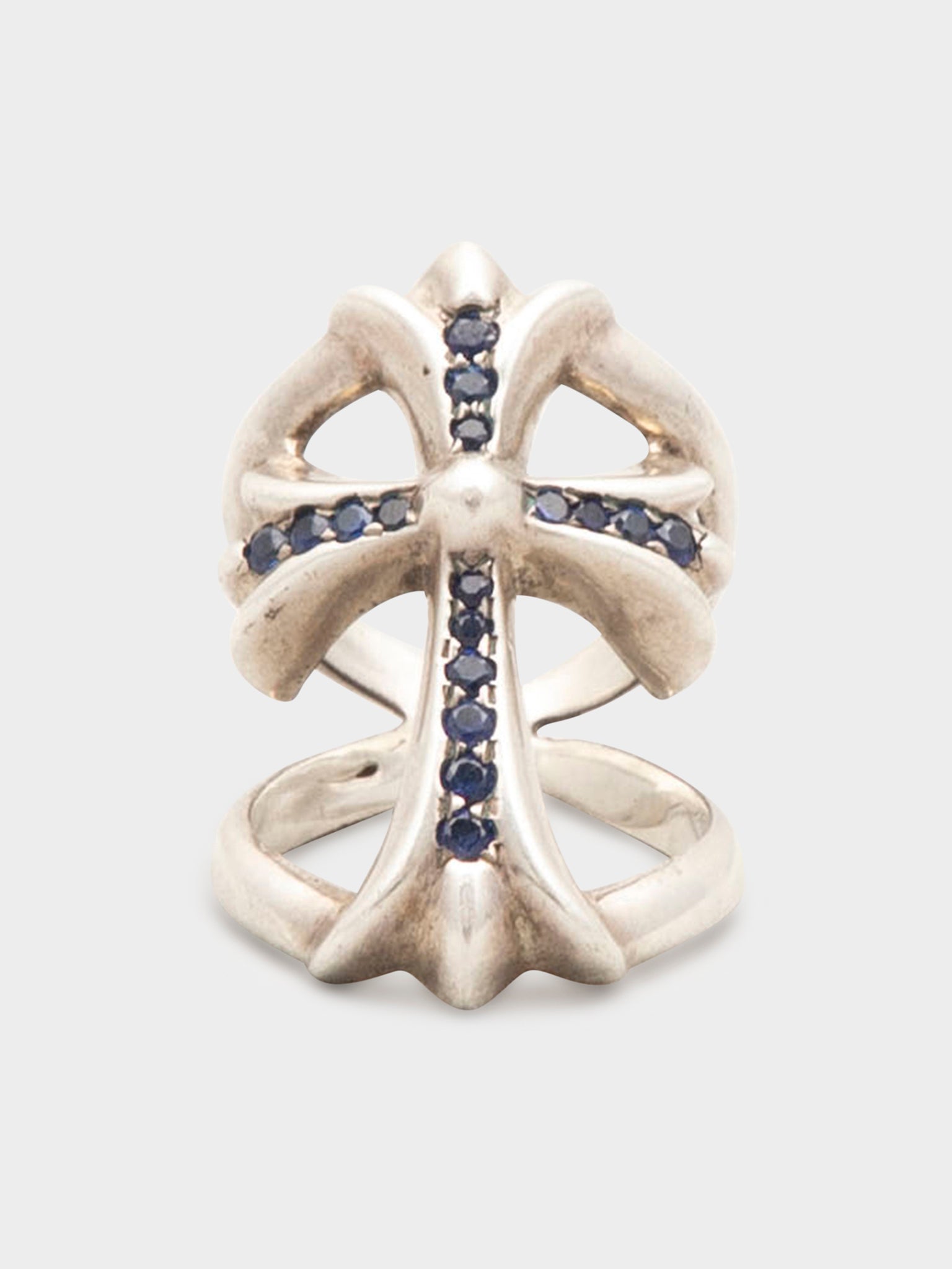 Buy Chrome Hearts Blue Sapphire Infinity Ring Online at Groupie