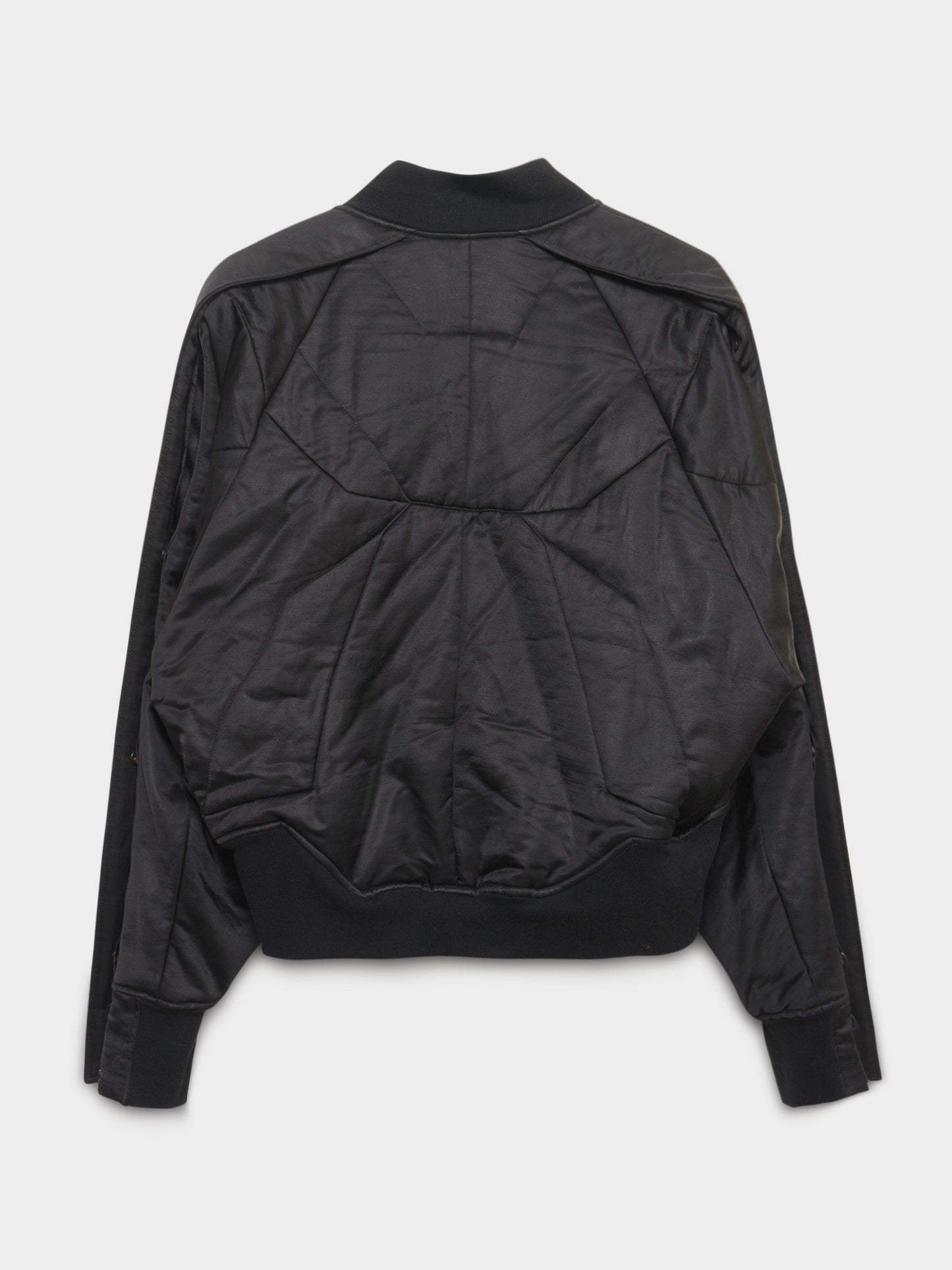 Cropped Panelled Bomber