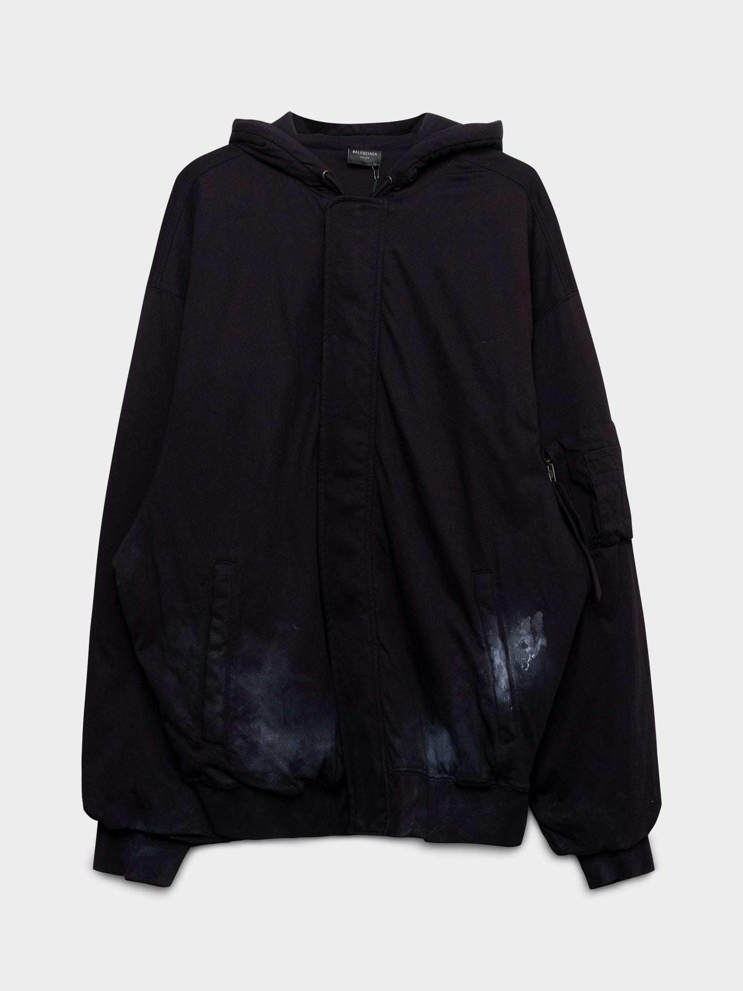 Metal BB Stencil Hooded Bomber