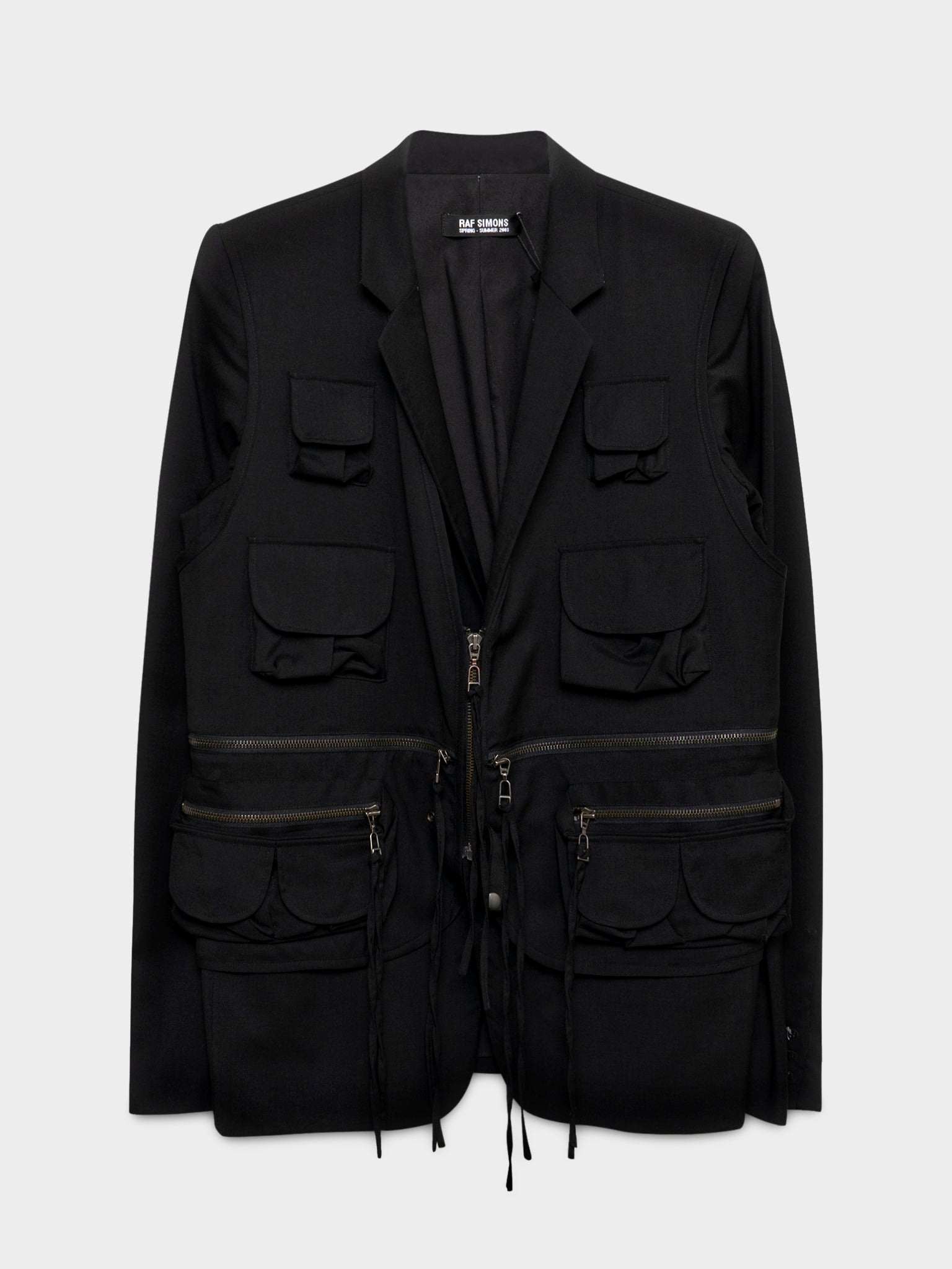 Buy Raf Simons Consumed Cargo Blazer Online at Groupie