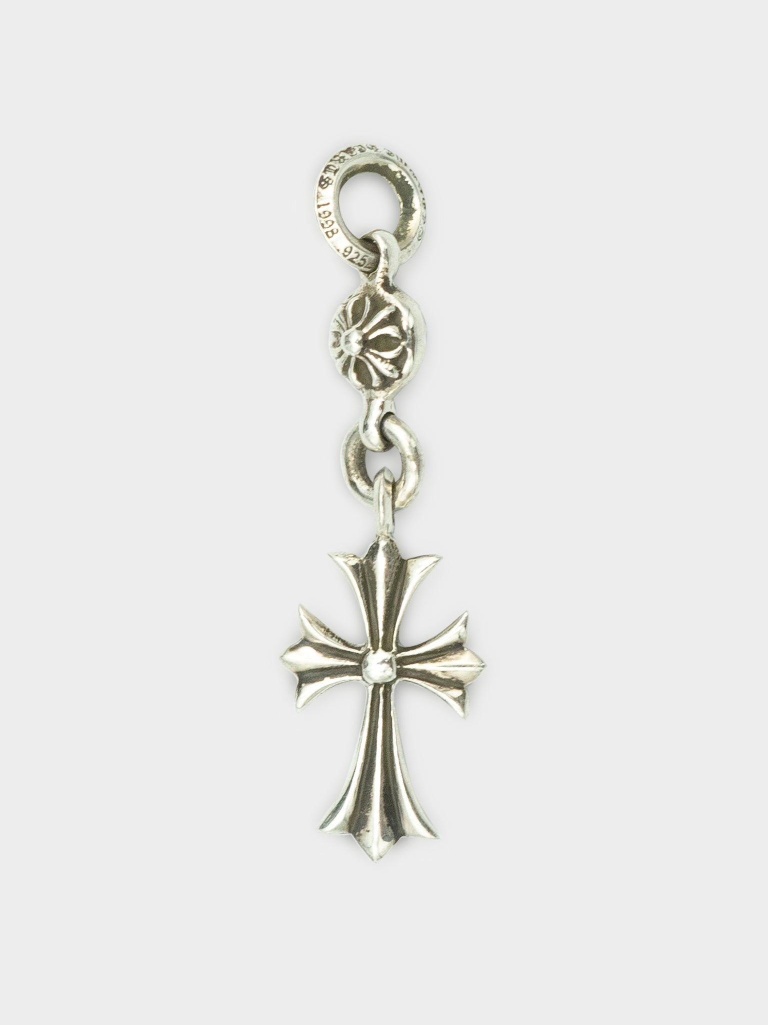 Chrome Hearts: Tiny CH Crossball Pendant | Groupie