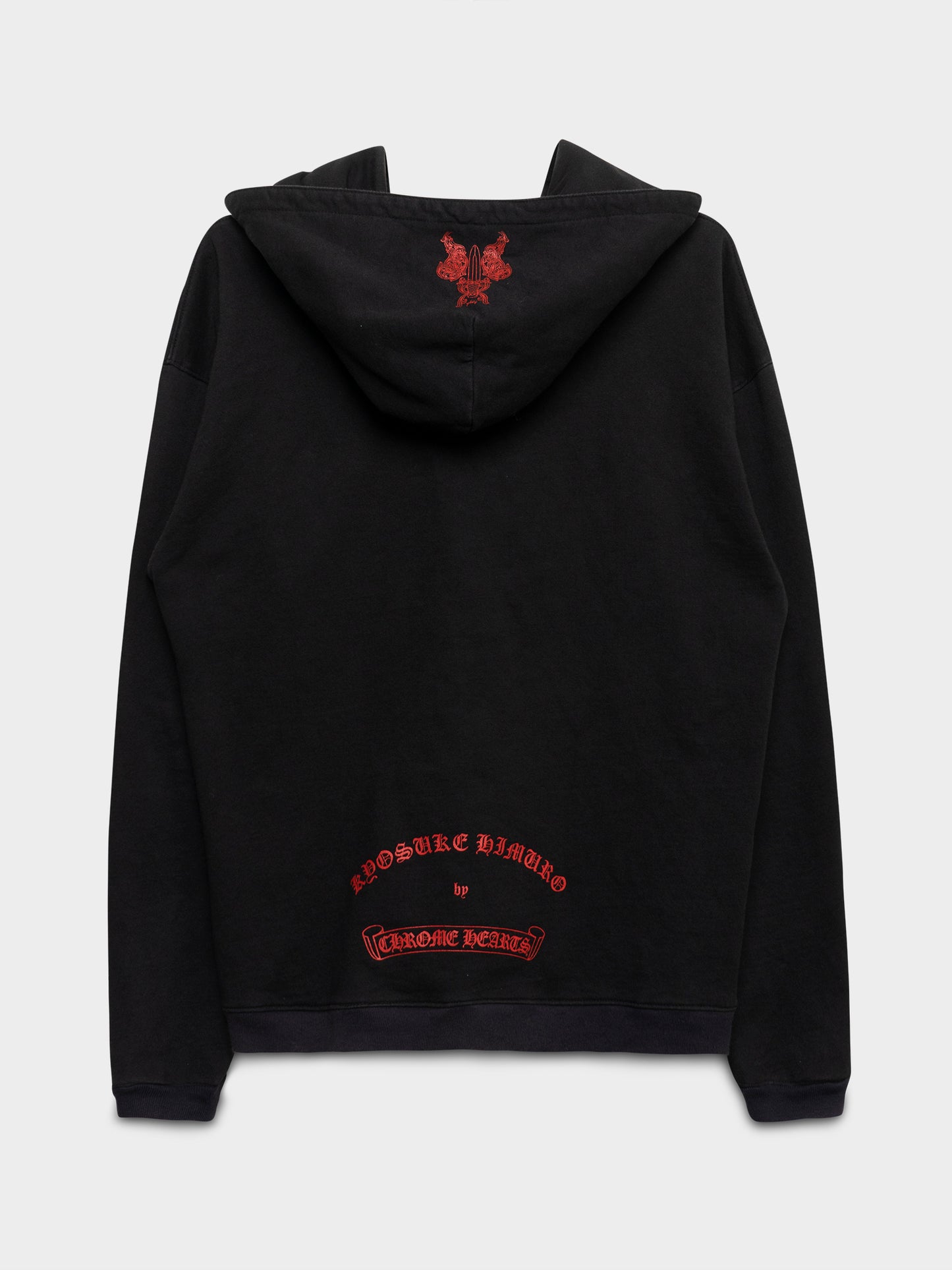 Red Kyosuke Himuro Zip-Up Hoodie