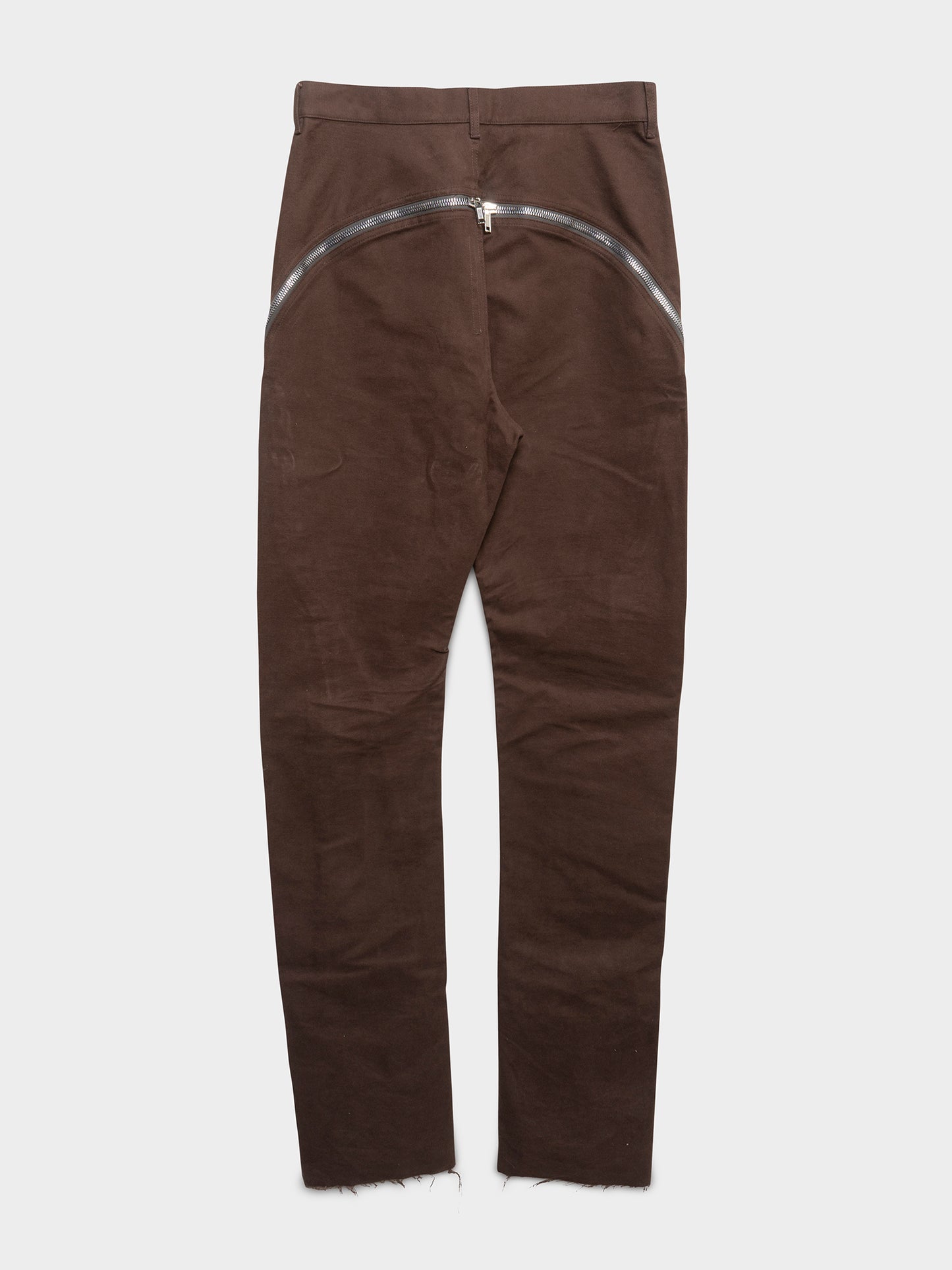 Moleskin Zip Bolan Banana Cut Pants