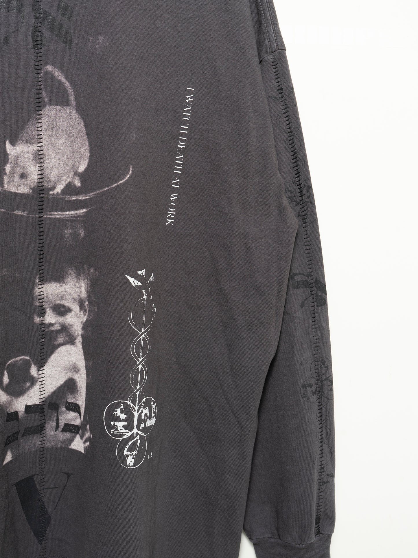Maxfield Exclusive “The Maestro Hates Photographers” Longsleeve Shirt