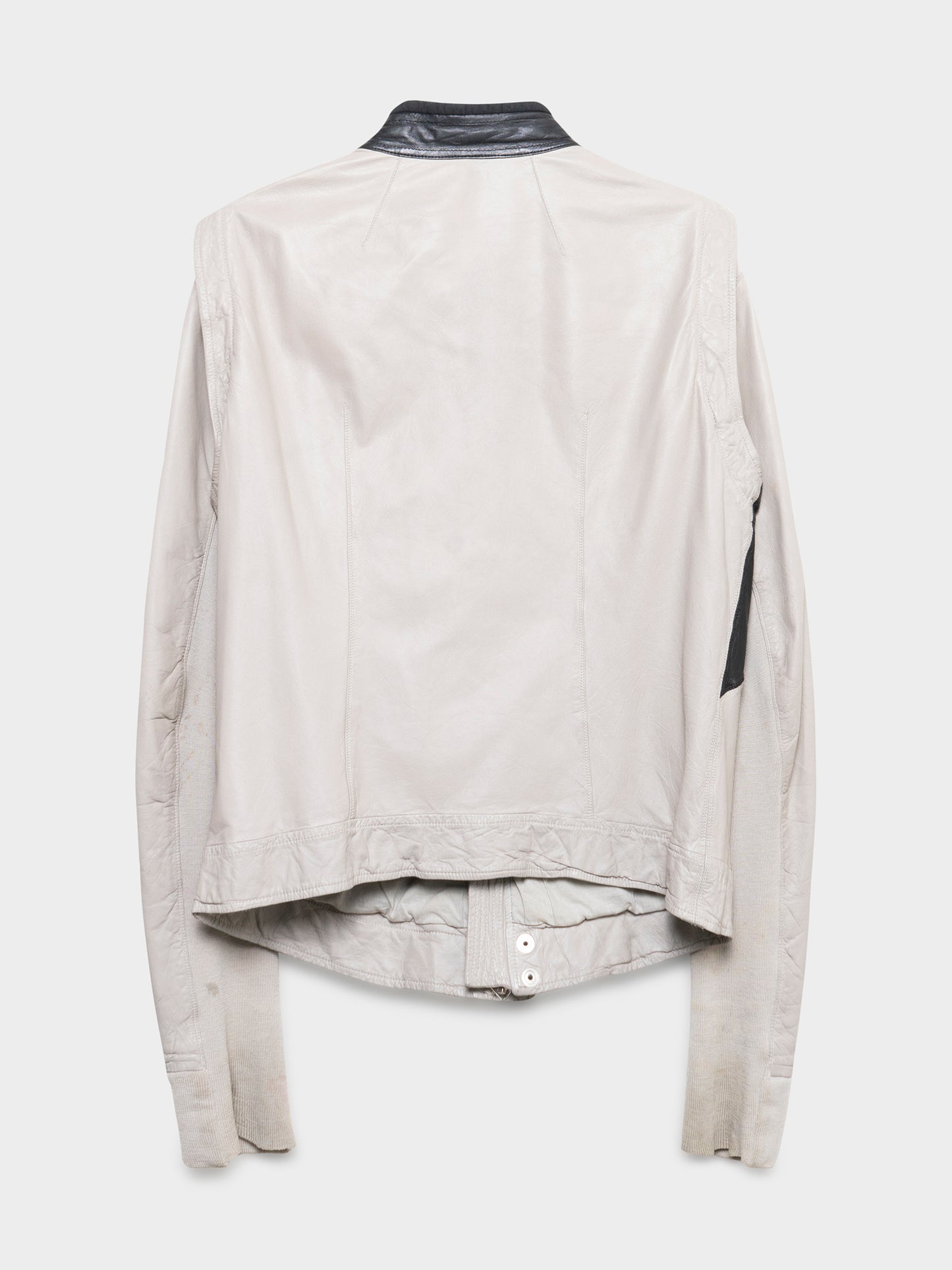 SS08 'Creatch' Paneled Leather Jacket