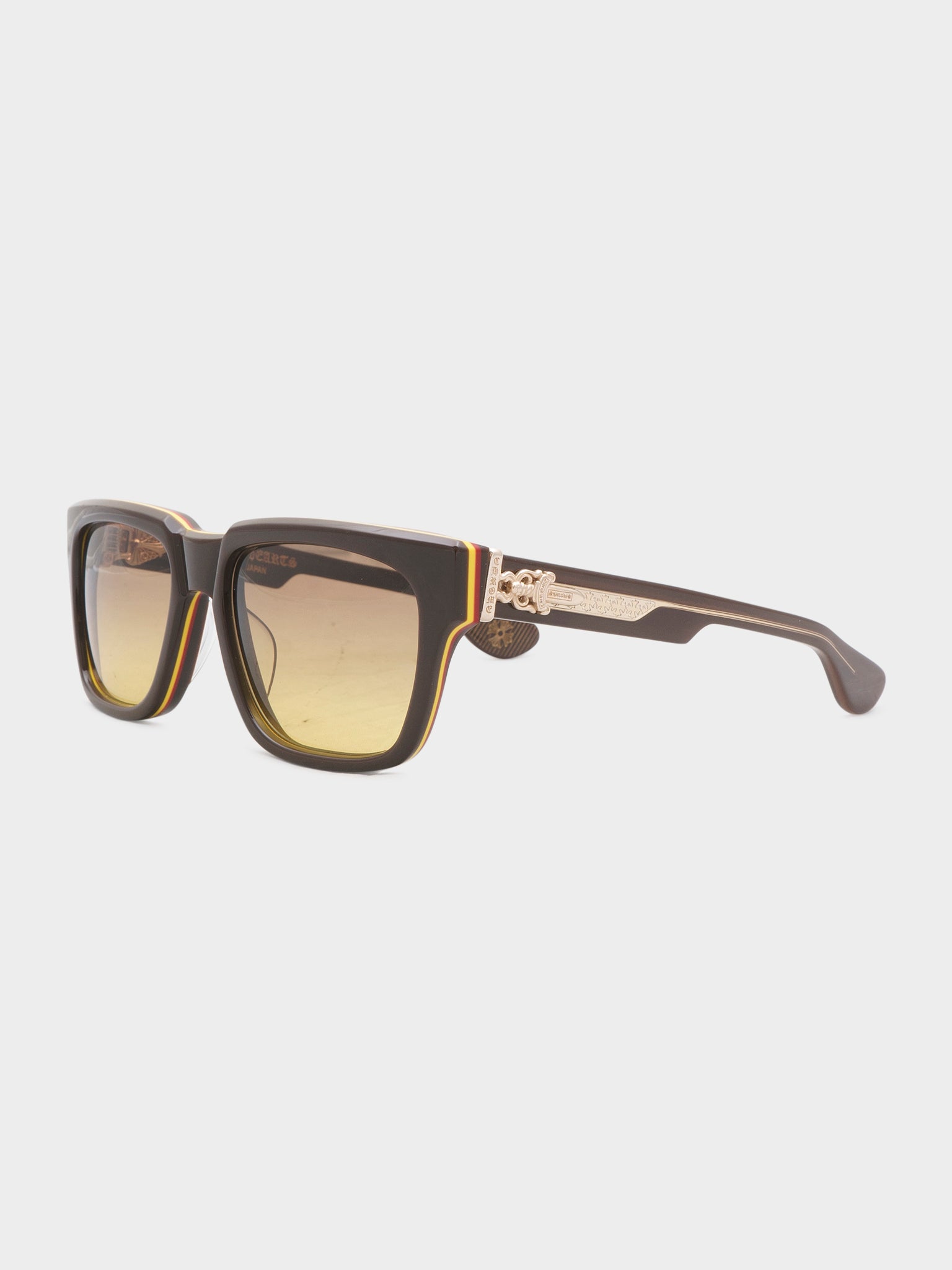 Buy Chrome Hearts Box Officer Sunglasses Online at Groupie