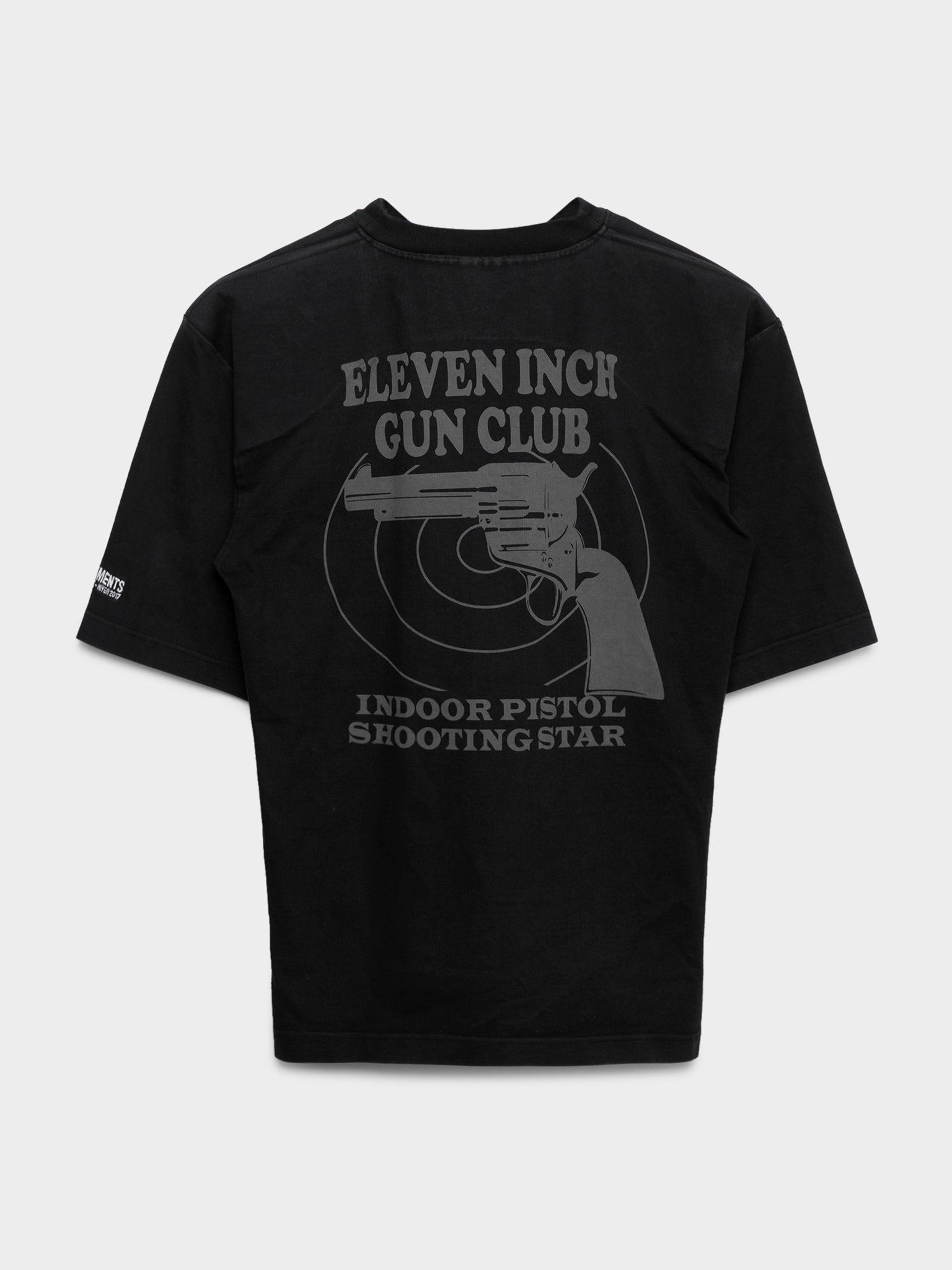 Buy Vetements Eleven Inch Gun Club T-shirt Online at Groupie