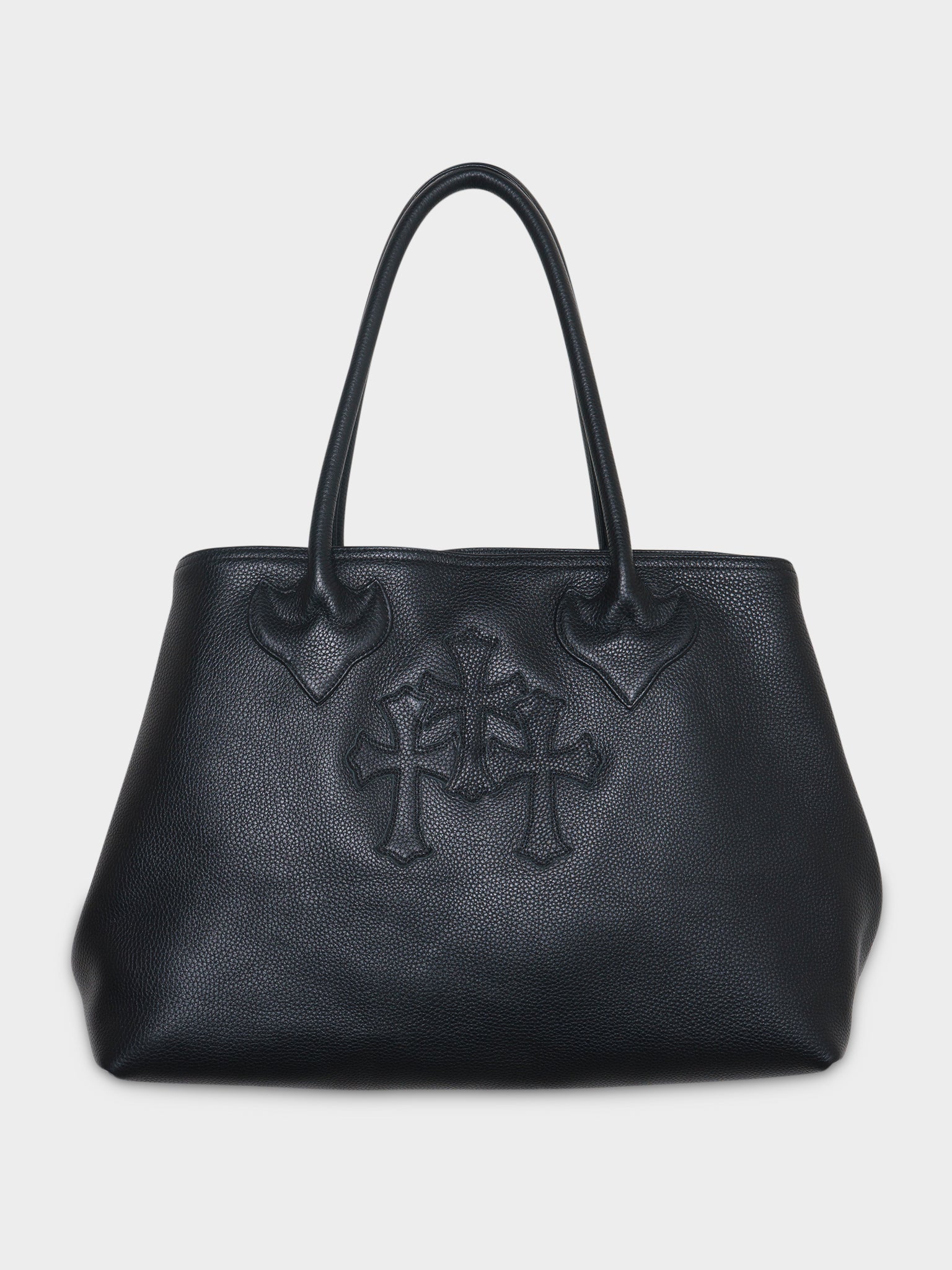 Buy Chrome Hearts Jumbo Leather Cemetery Tote Bag Online at Groupie