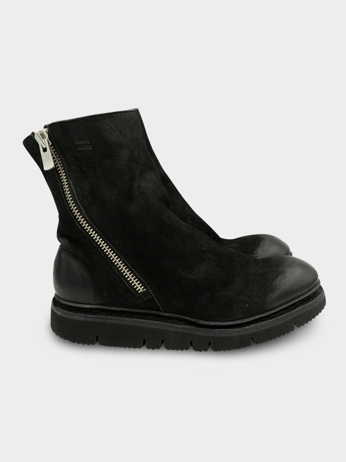 Last Conspiracy Double Back Zip Boots