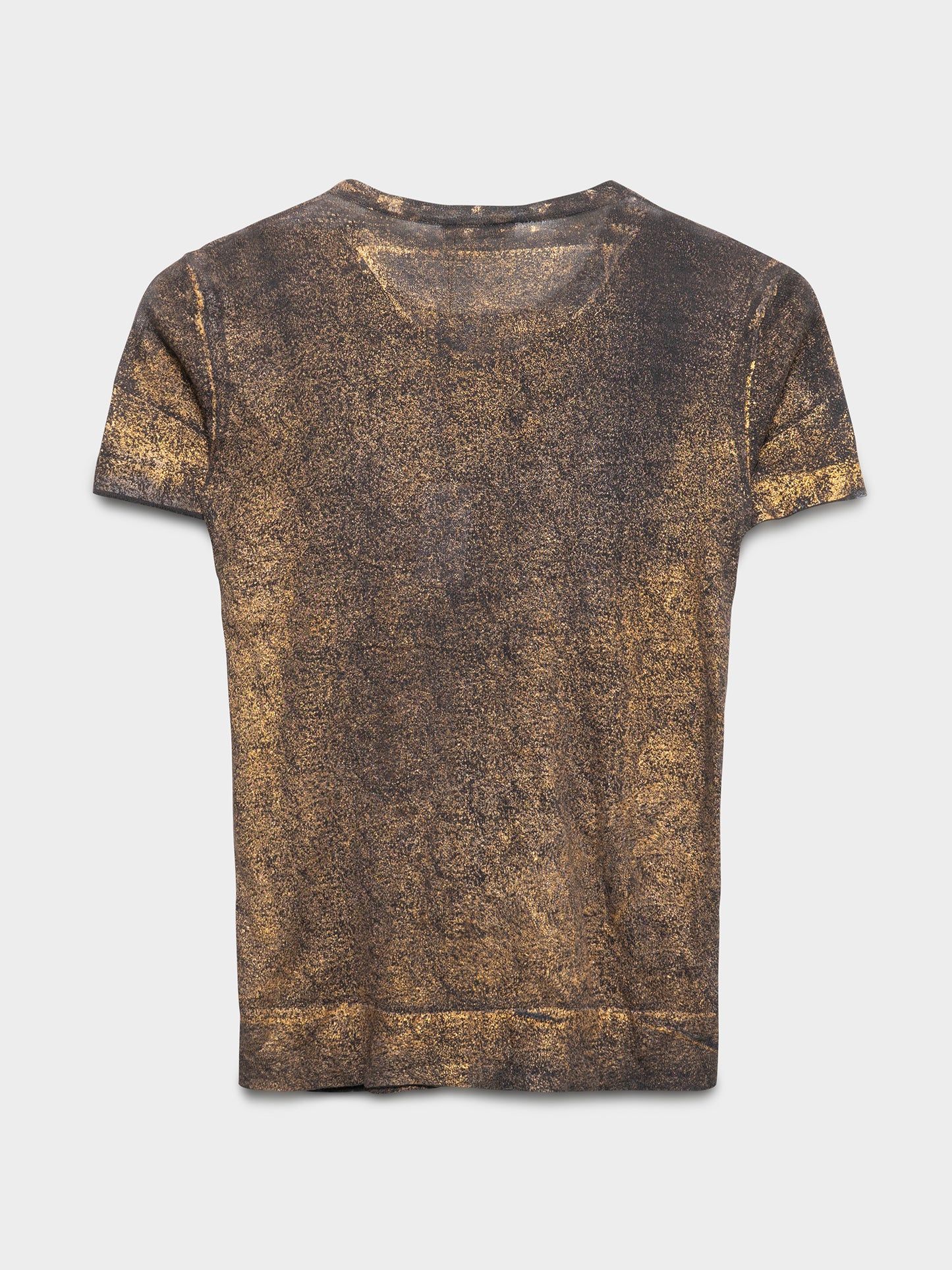 SS07 Gold Foil Shirt