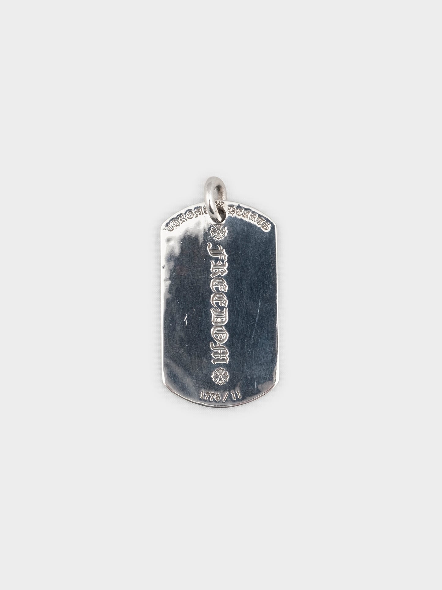 American Flag Dog Tag Pendant