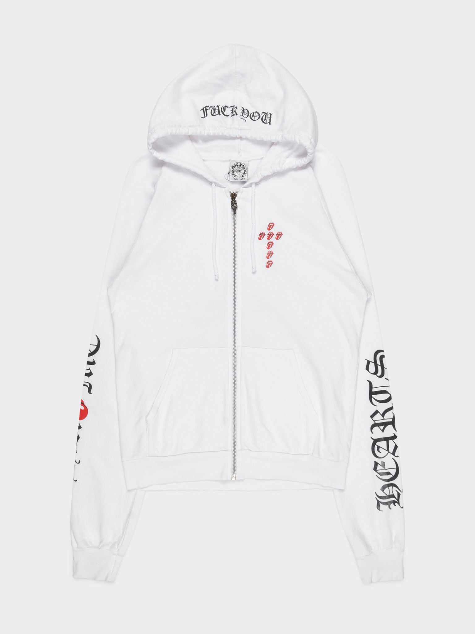 Buy Chrome Hearts 'Fuck You' Rolling Stones Hoodie Online at Groupie